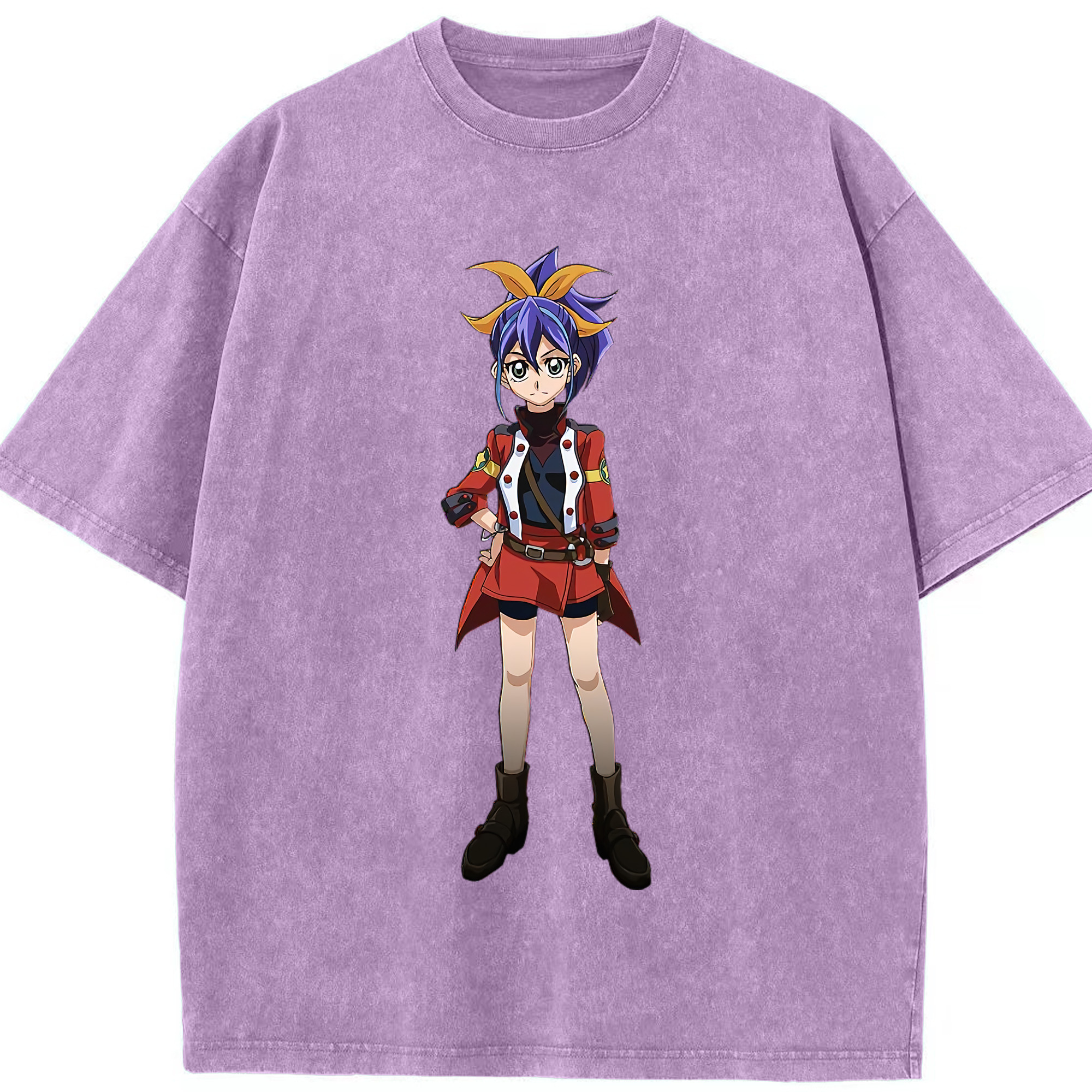 （画像用） 遊☆戯☆王 Yu-Gi-Oh! 綿100% ヴィンテージ風 半袖Tシャツ（フロントプリント）