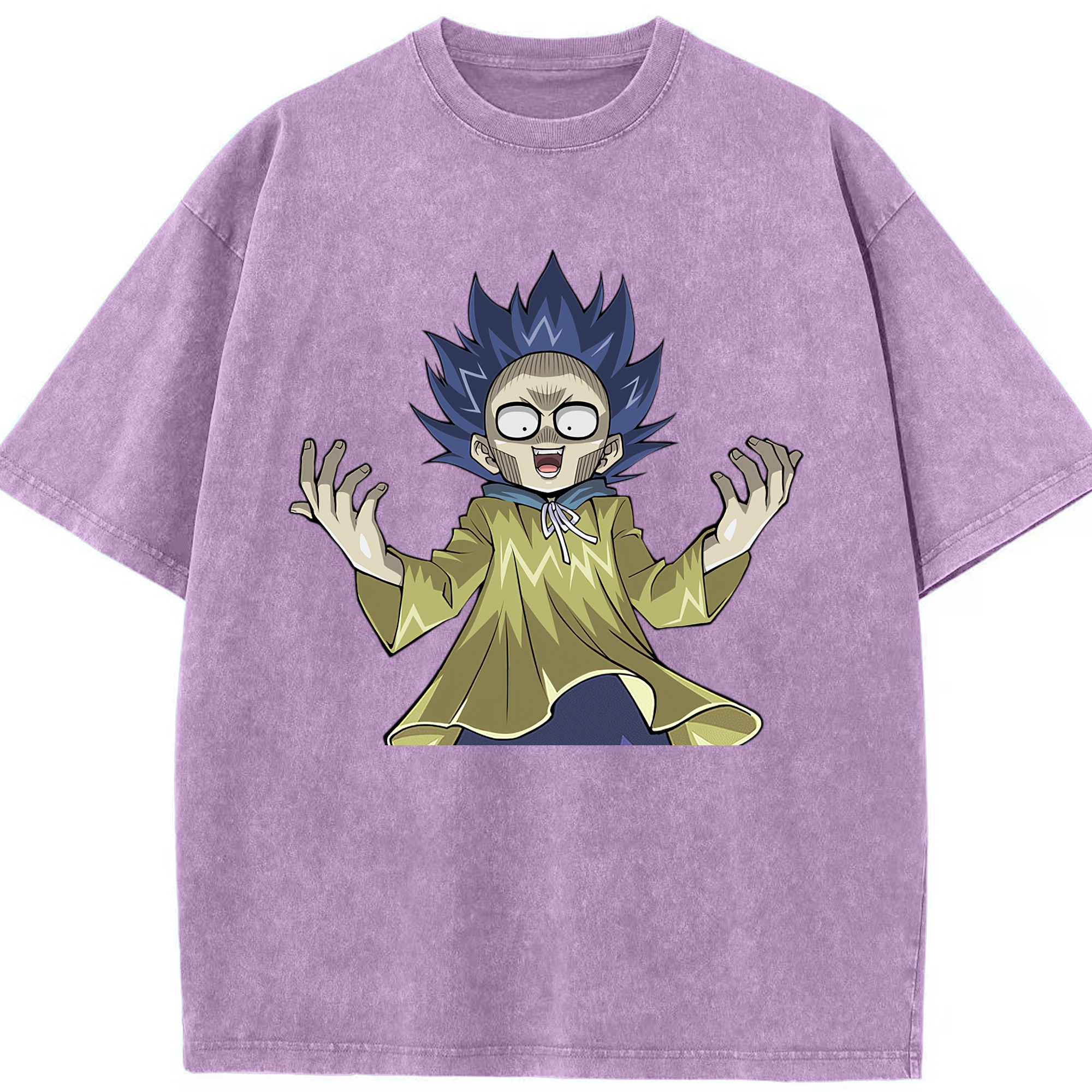 （画像用） 遊☆戯☆王 Yu-Gi-Oh! 綿100% ヴィンテージ風 半袖Tシャツ（フロントプリント）