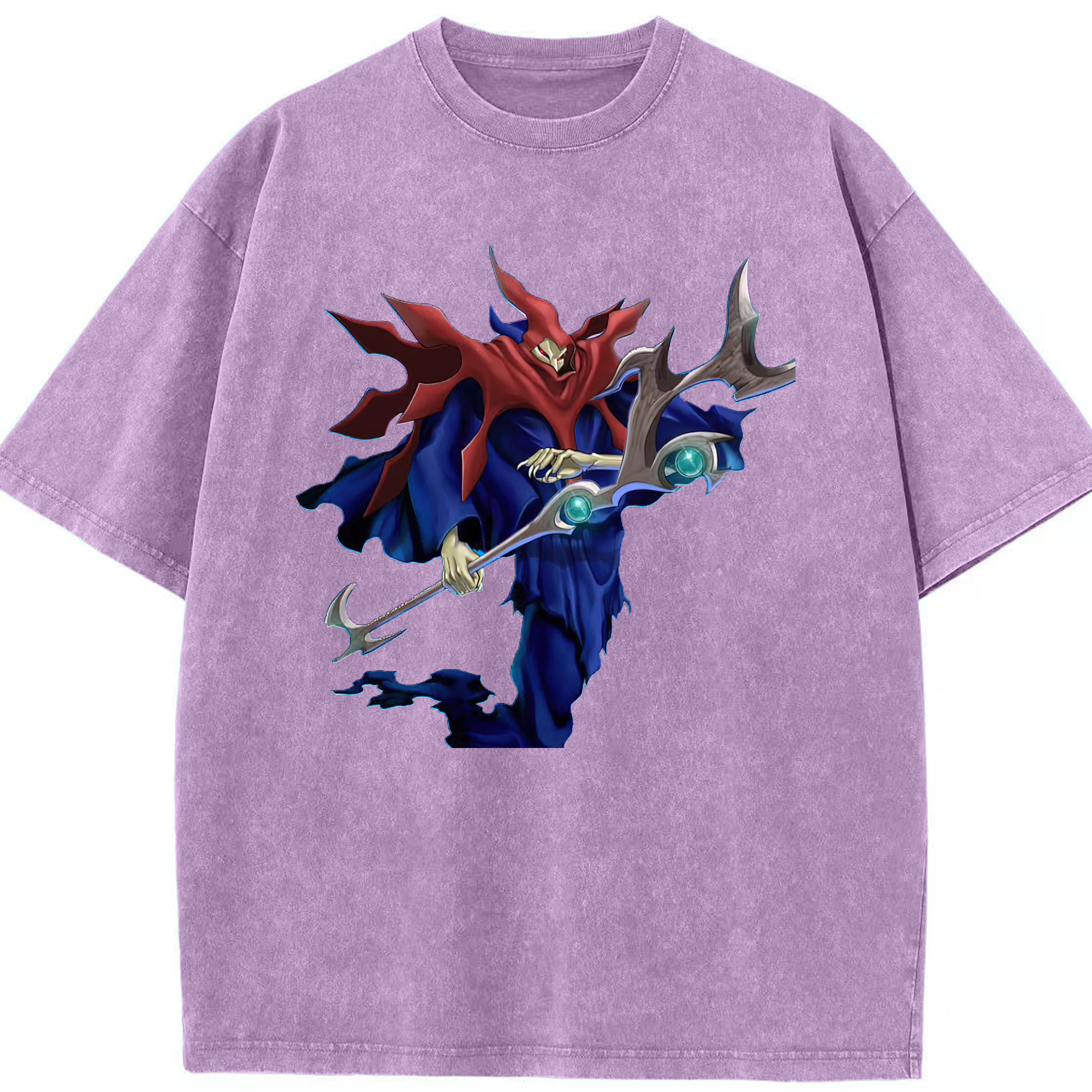 （画像用） 遊☆戯☆王 Yu-Gi-Oh! 綿100% ヴィンテージ風 半袖Tシャツ（フロントプリント）
