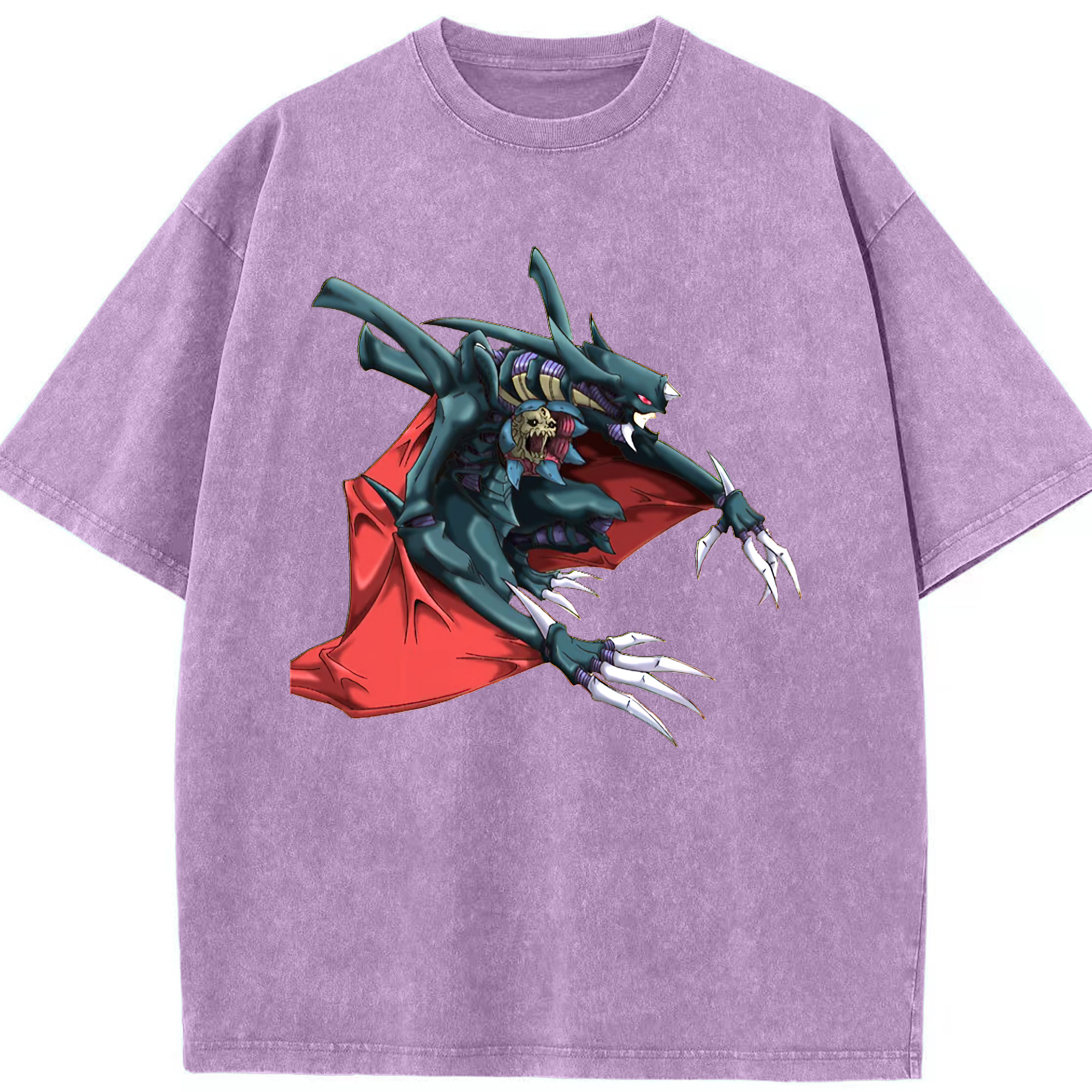 （画像用） 遊☆戯☆王 Yu-Gi-Oh! 綿100% ヴィンテージ風 半袖Tシャツ（フロントプリント）