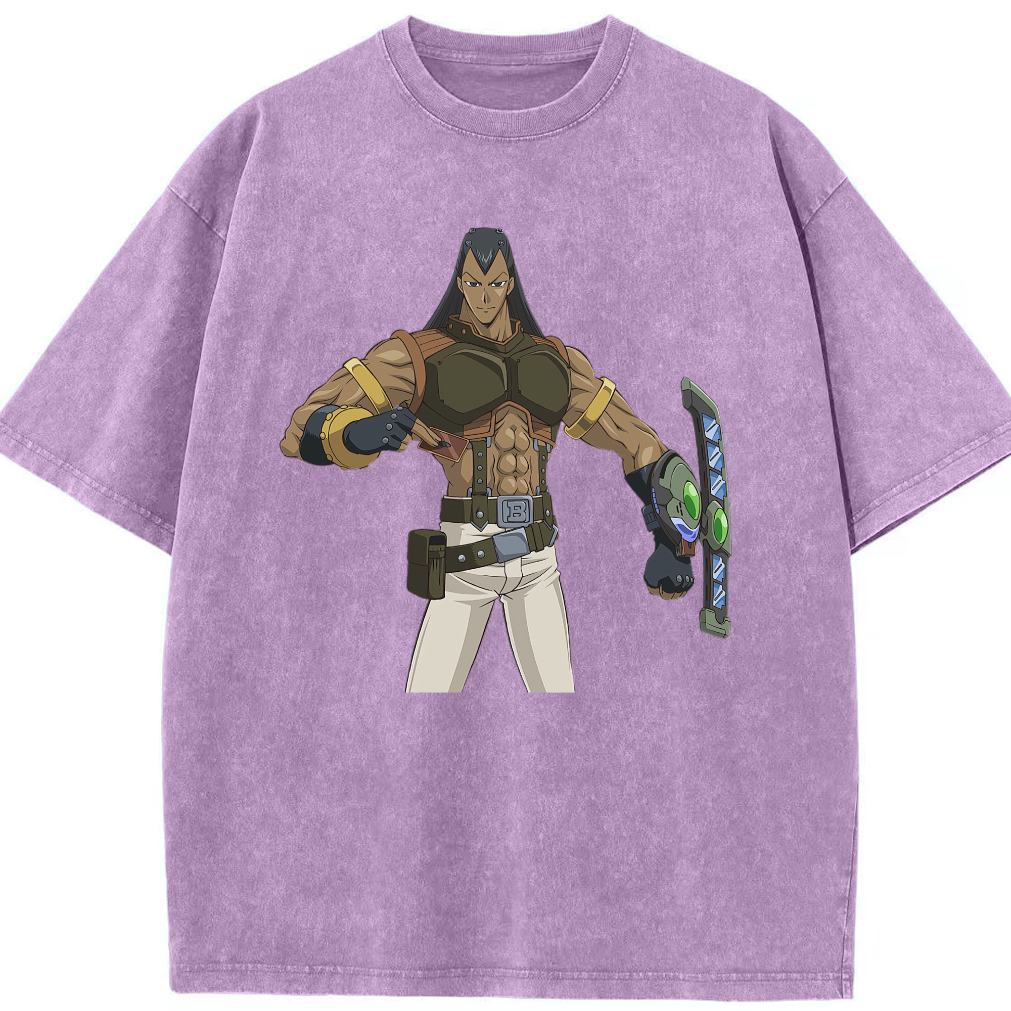 （画像用） 遊☆戯☆王 Yu-Gi-Oh! 綿100% ヴィンテージ風 半袖Tシャツ（フロントプリント）