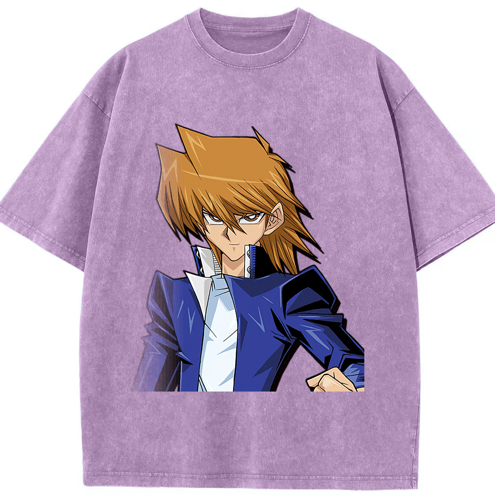 （画像用） 遊☆戯☆王 Yu-Gi-Oh! 綿100% ヴィンテージ風 半袖Tシャツ（フロントプリント）