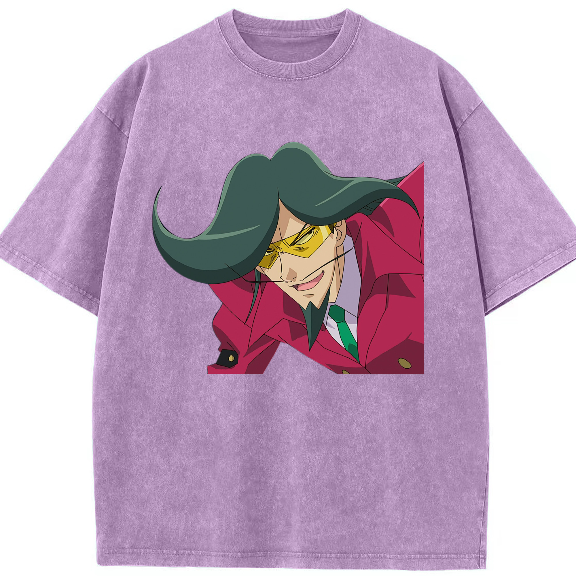 （画像用） 遊☆戯☆王 Yu-Gi-Oh! 綿100% ヴィンテージ風 半袖Tシャツ（フロントプリント）