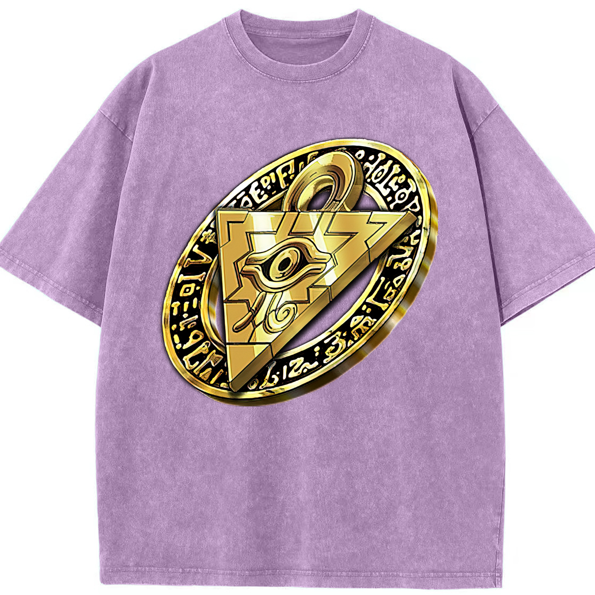 （画像用） 遊☆戯☆王 Yu-Gi-Oh! 綿100% ヴィンテージ風 半袖Tシャツ（フロントプリント）