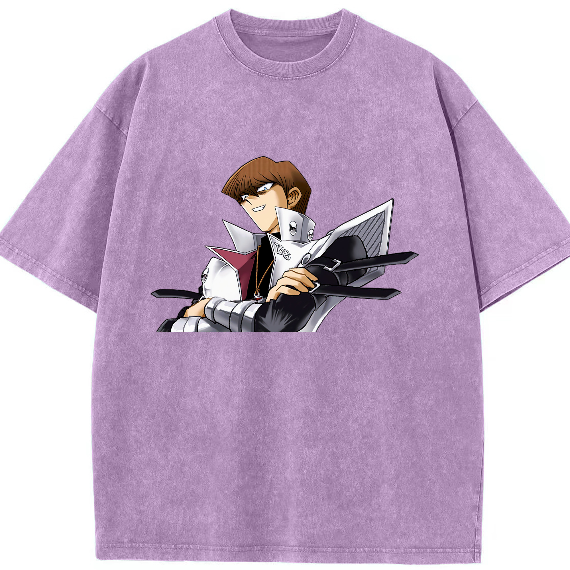（画像用） 遊☆戯☆王 Yu-Gi-Oh! 綿100% ヴィンテージ風 半袖Tシャツ（フロントプリント）