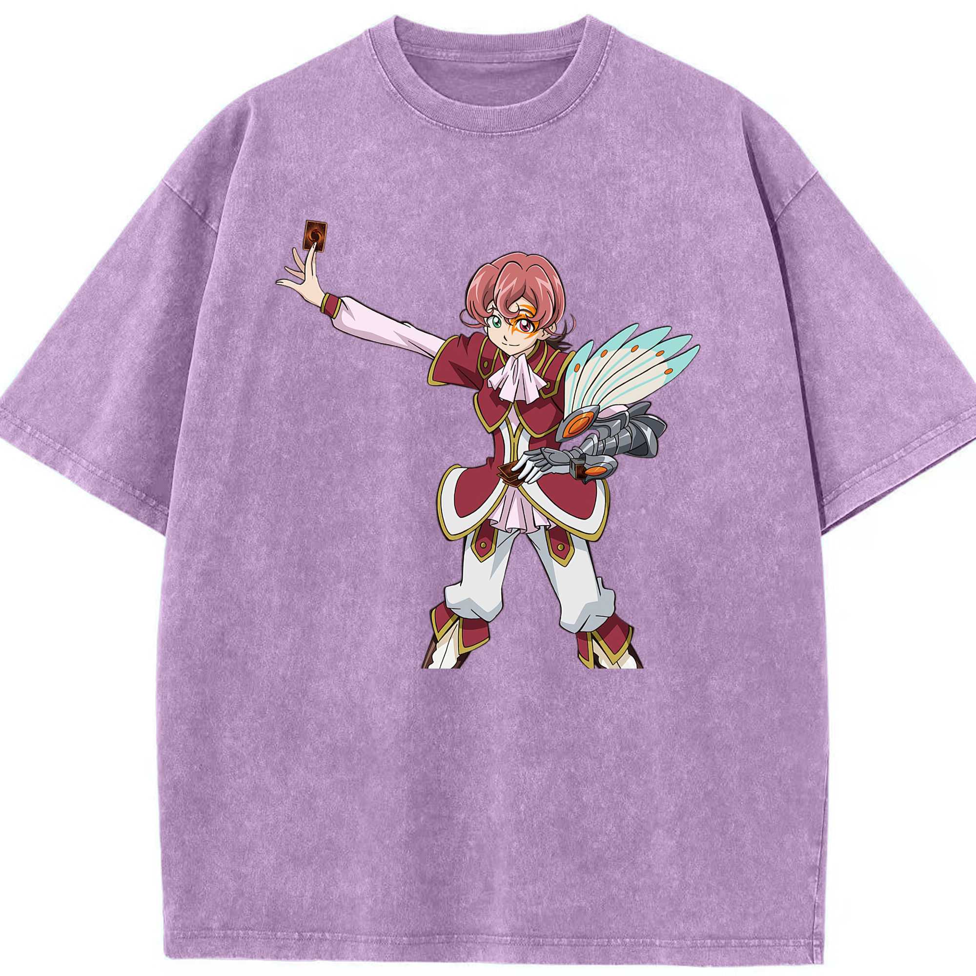 （画像用） 遊☆戯☆王 Yu-Gi-Oh! 綿100% ヴィンテージ風 半袖Tシャツ（フロントプリント）