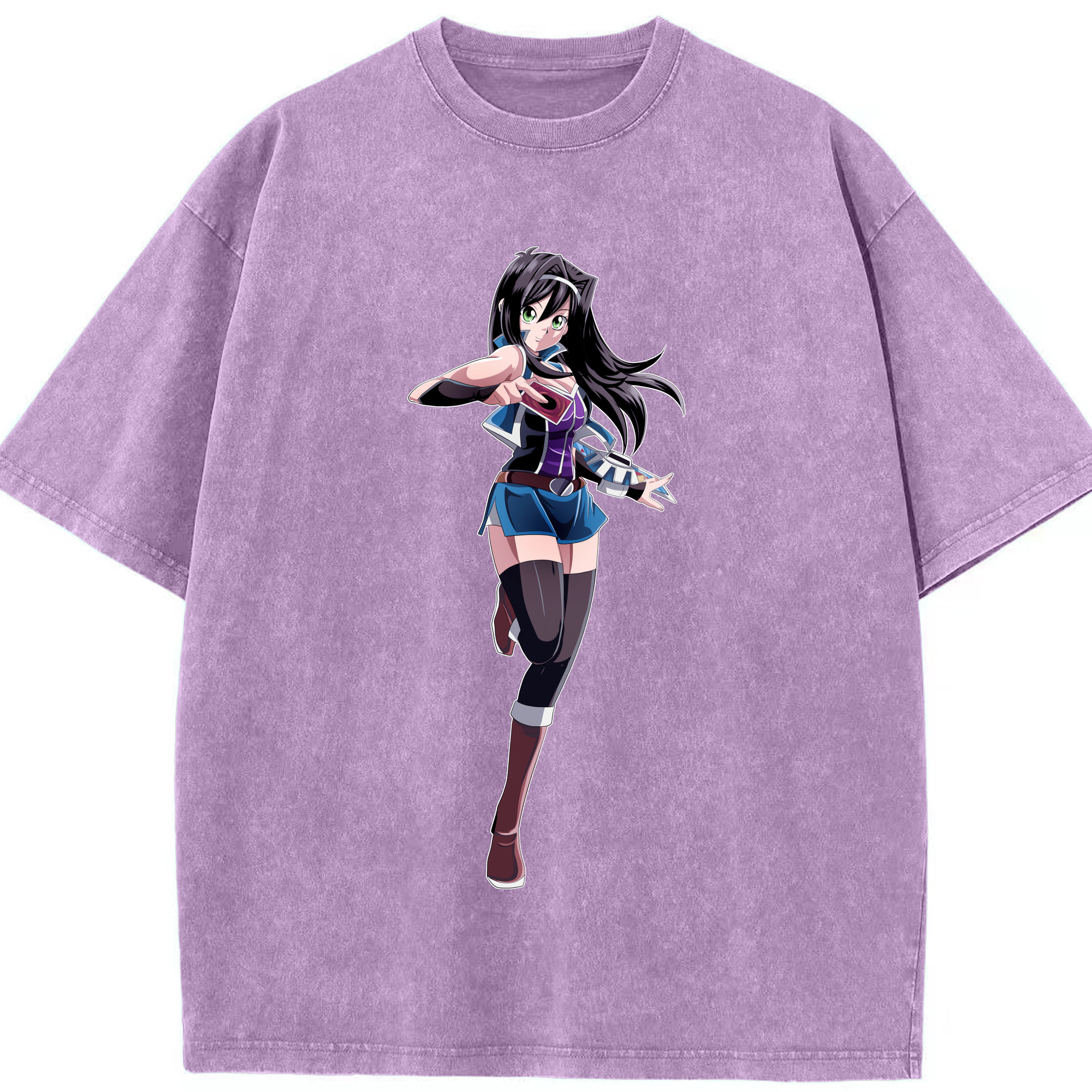 （画像用） 遊☆戯☆王 Yu-Gi-Oh! 綿100% ヴィンテージ風 半袖Tシャツ（フロントプリント）