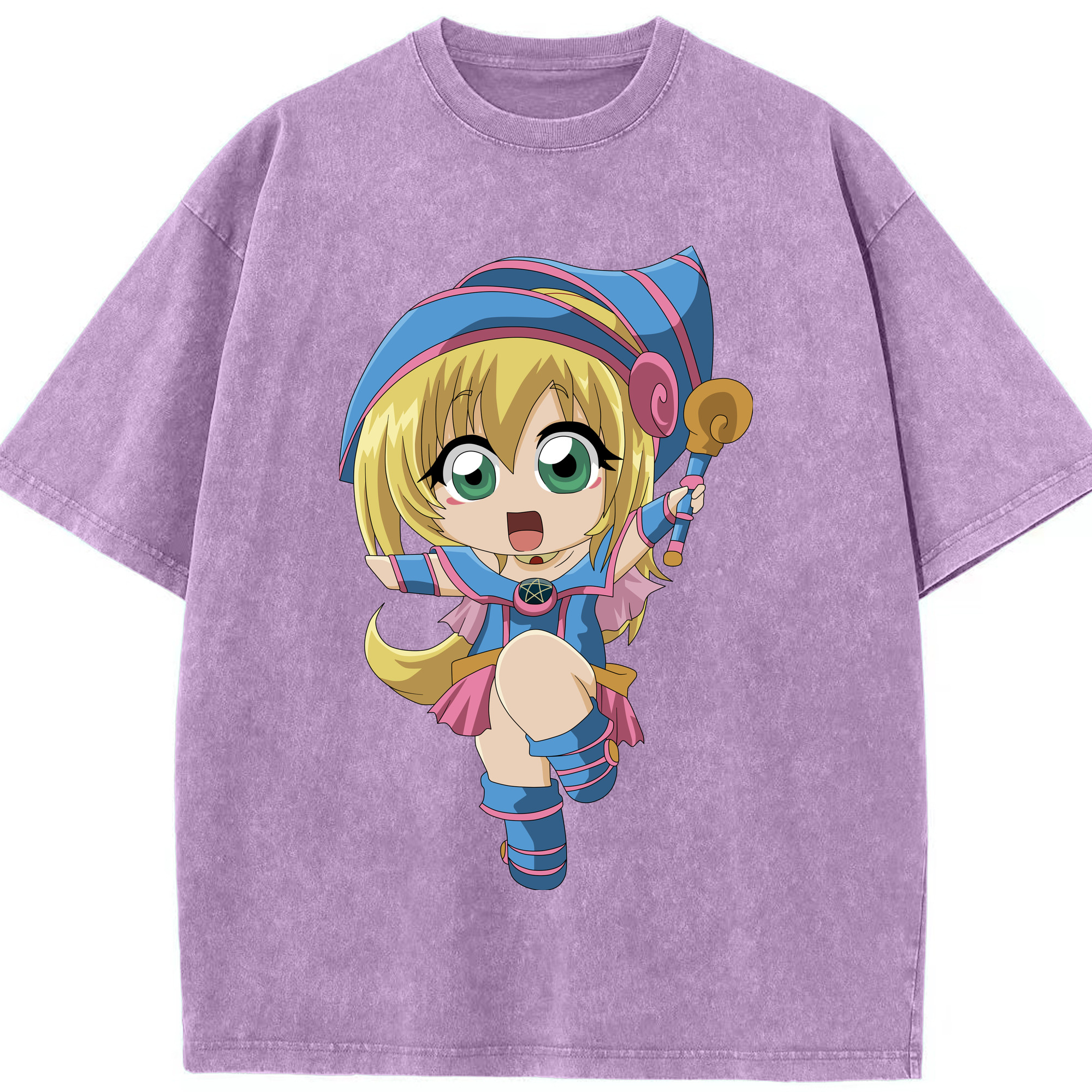 （画像用） 遊☆戯☆王 Yu-Gi-Oh! 綿100% ヴィンテージ風 半袖Tシャツ（フロントプリント）