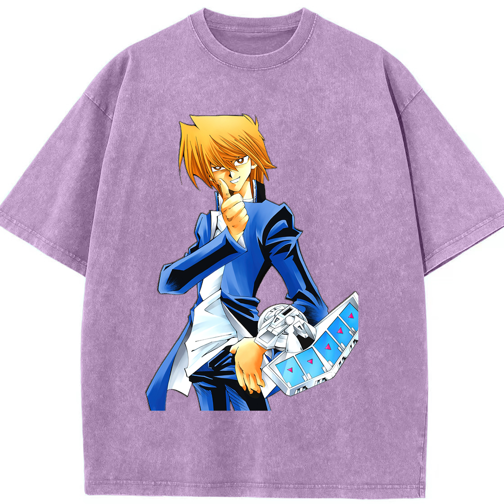 （画像用） 遊☆戯☆王 Yu-Gi-Oh! 綿100% ヴィンテージ風 半袖Tシャツ（フロントプリント）