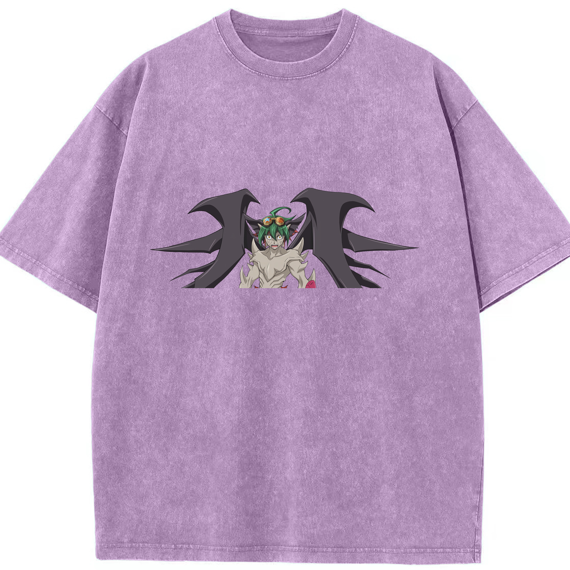（画像用） 遊☆戯☆王 Yu-Gi-Oh! 綿100% ヴィンテージ風 半袖Tシャツ（フロントプリント）