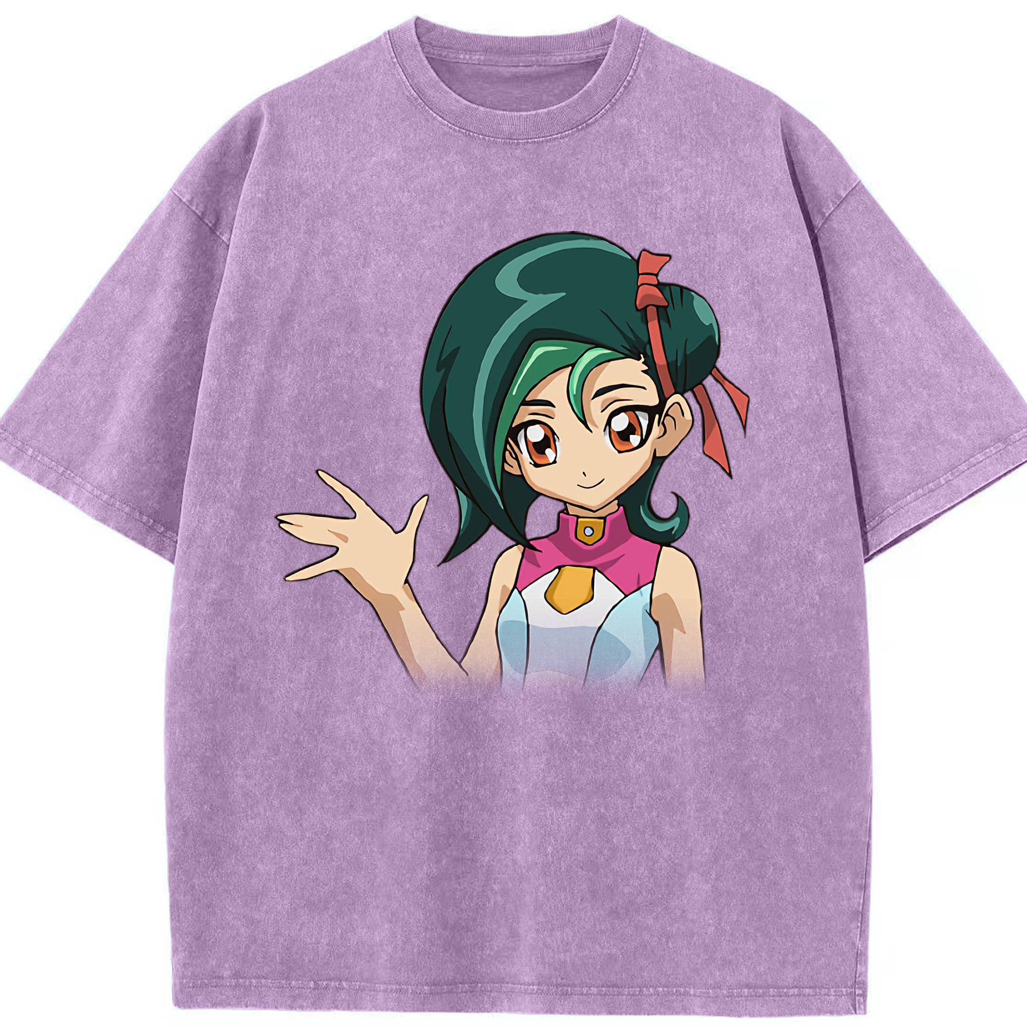 （画像用） 遊☆戯☆王 Yu-Gi-Oh! 綿100% ヴィンテージ風 半袖Tシャツ（フロントプリント）