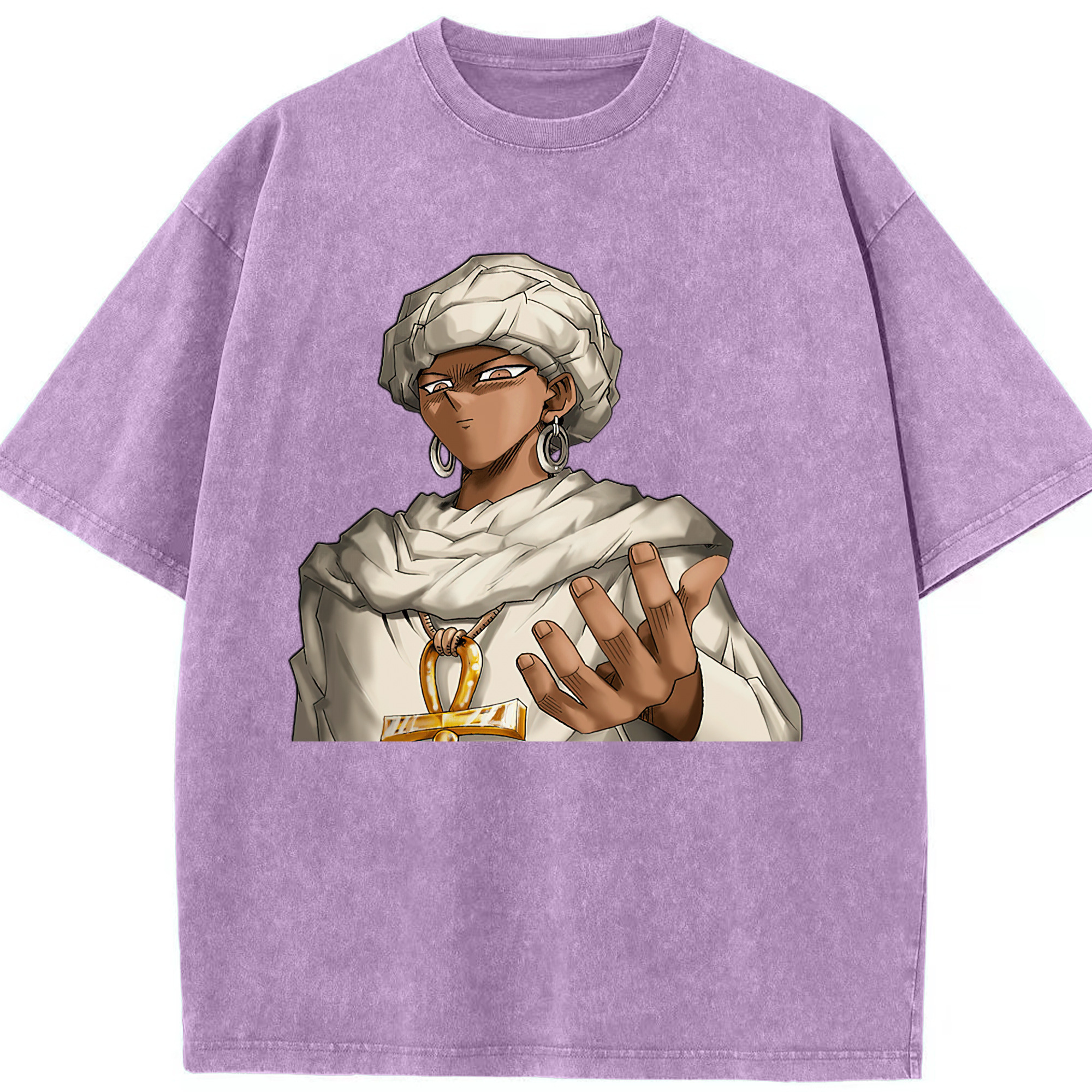 （画像用） 遊☆戯☆王 Yu-Gi-Oh! 綿100% ヴィンテージ風 半袖Tシャツ（フロントプリント）