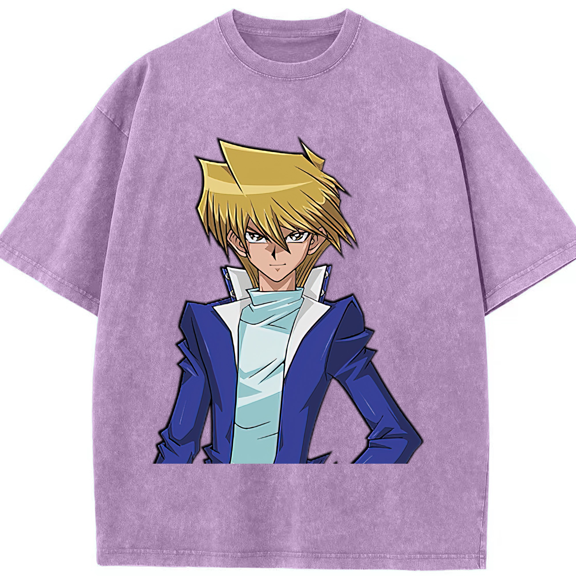 （画像用） 遊☆戯☆王 Yu-Gi-Oh! 綿100% ヴィンテージ風 半袖Tシャツ（フロントプリント）