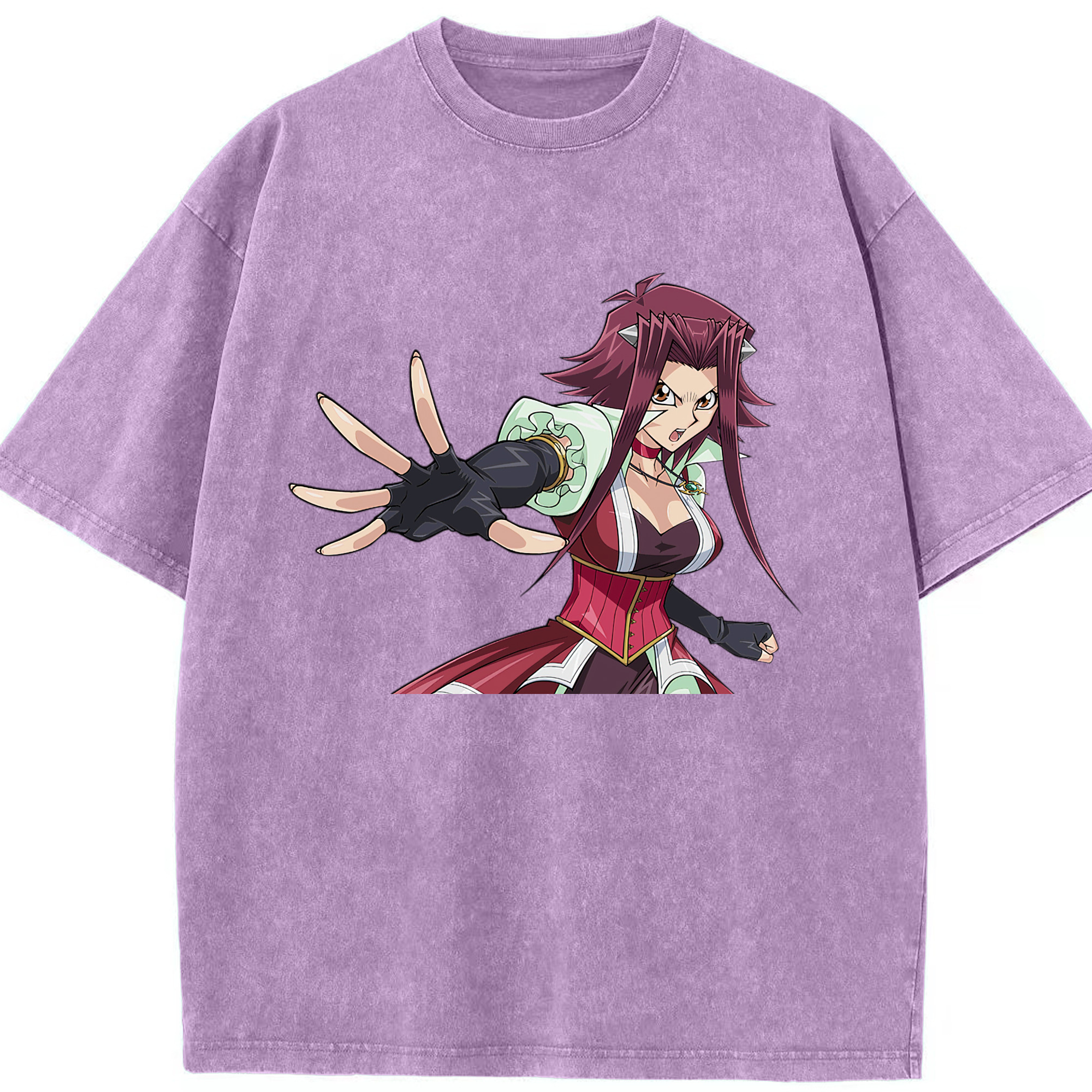 （画像用） 遊☆戯☆王 Yu-Gi-Oh! 綿100% ヴィンテージ風 半袖Tシャツ（フロントプリント）