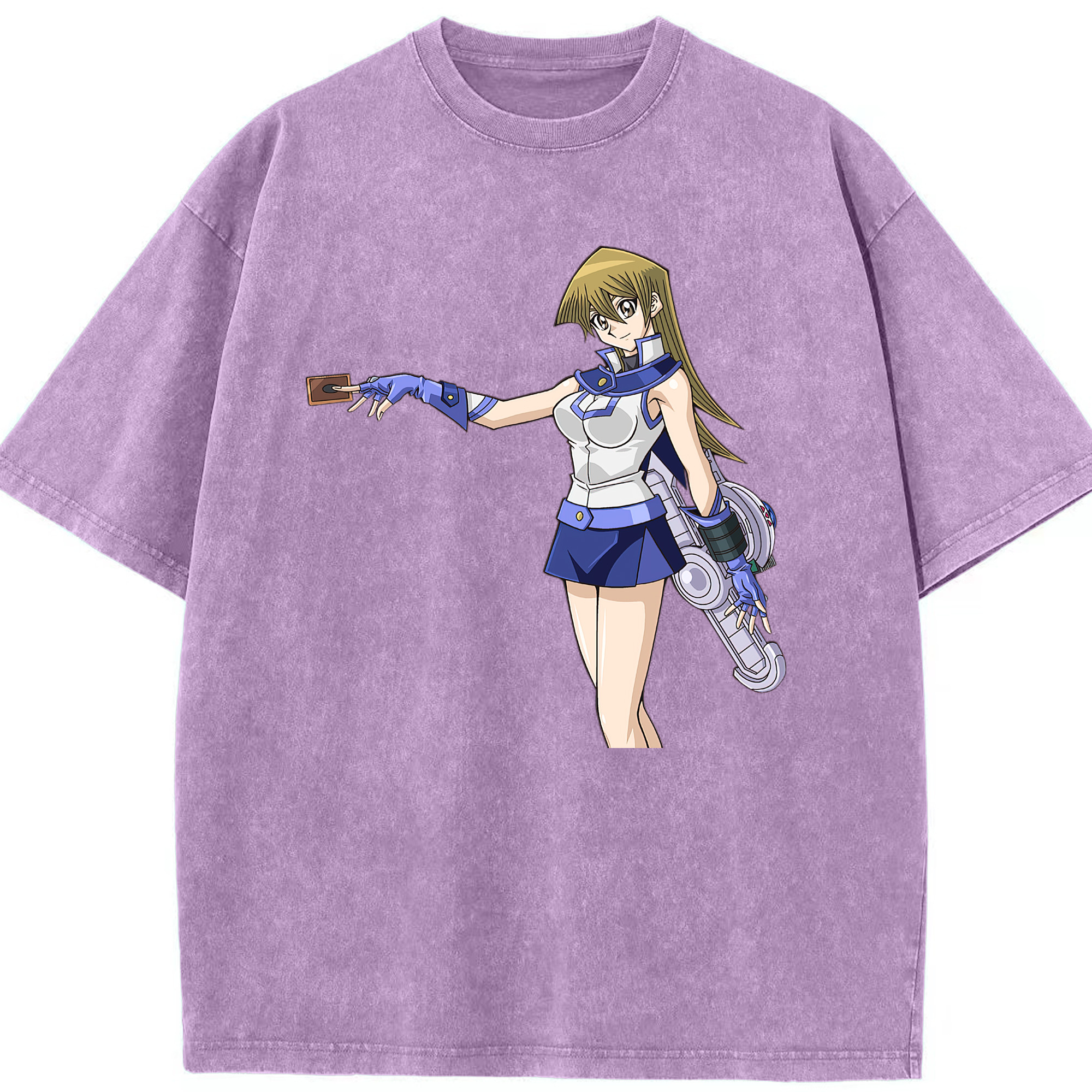 （画像用） 遊☆戯☆王 Yu-Gi-Oh! 綿100% ヴィンテージ風 半袖Tシャツ（フロントプリント）