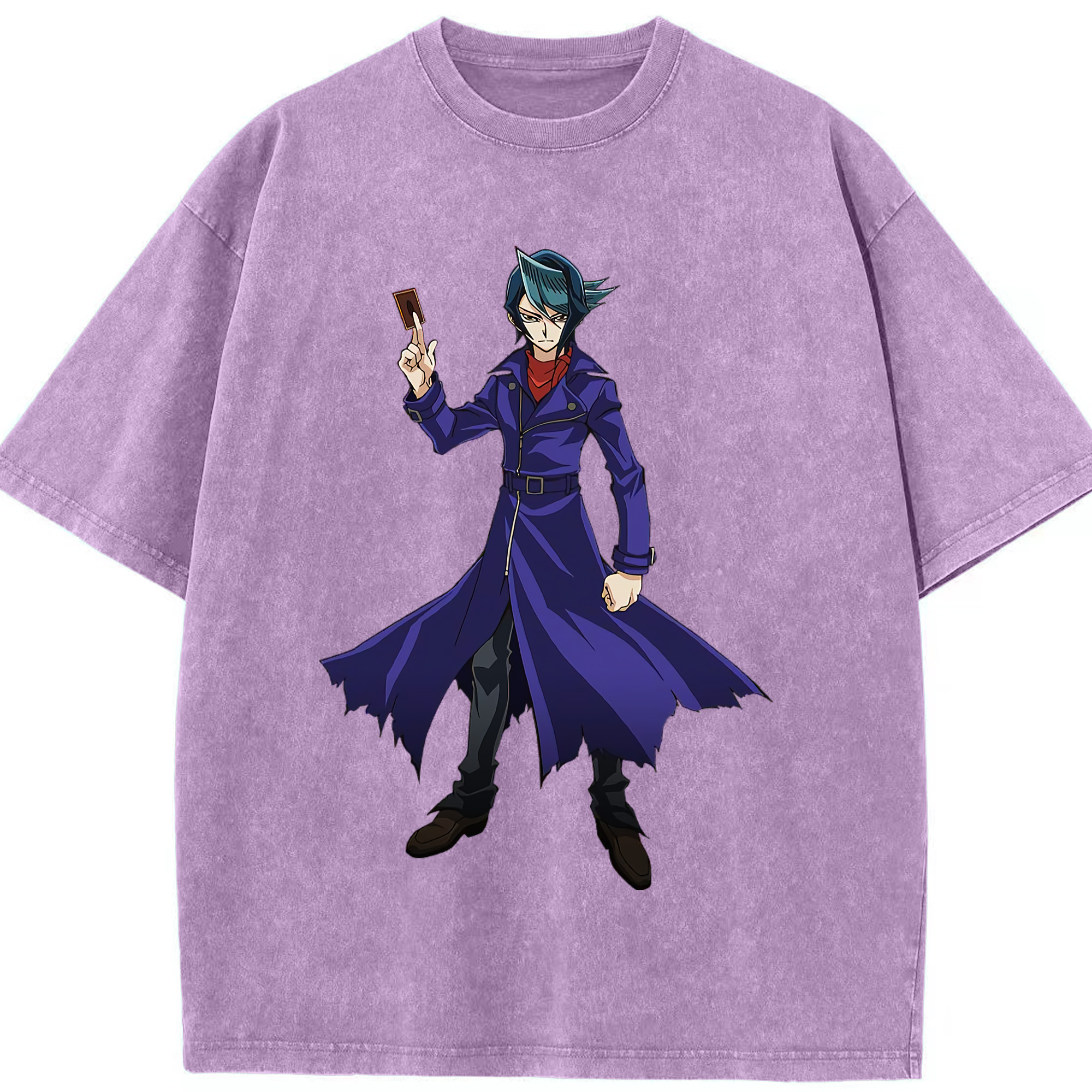 （画像用） 遊☆戯☆王 Yu-Gi-Oh! 綿100% ヴィンテージ風 半袖Tシャツ（フロントプリント）
