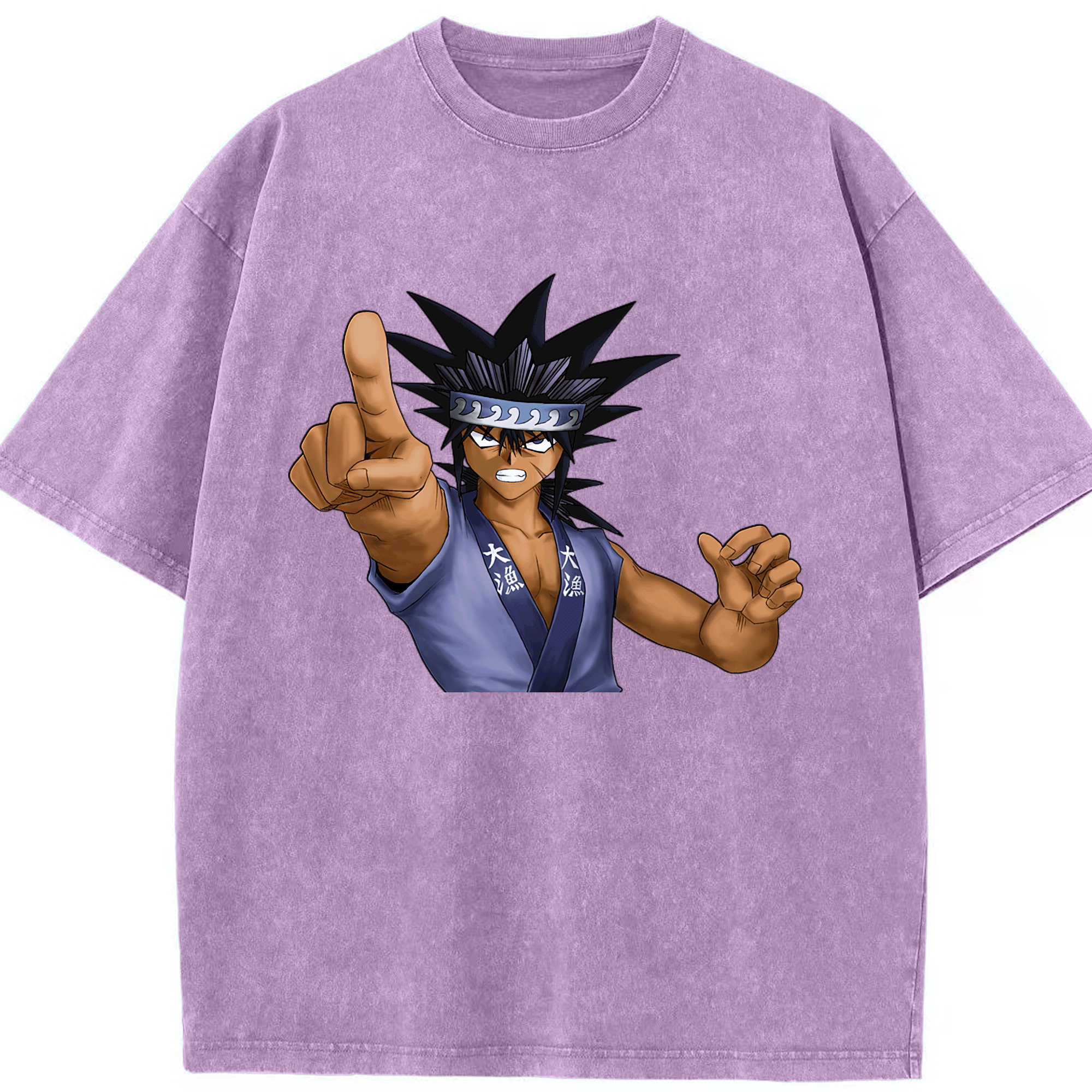 （画像用） 遊☆戯☆王 Yu-Gi-Oh! 綿100% ヴィンテージ風 半袖Tシャツ（フロントプリント）