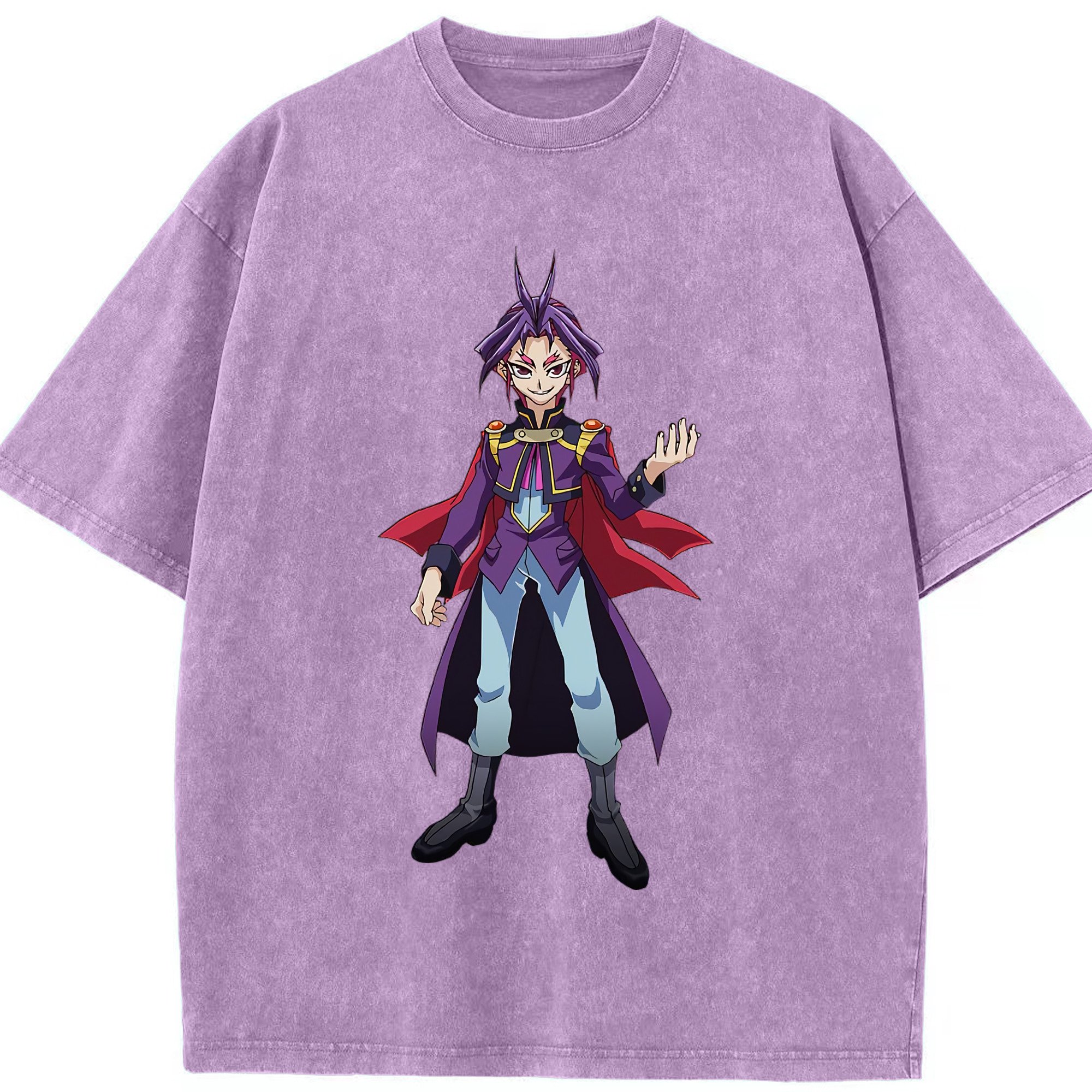 （画像用） 遊☆戯☆王 Yu-Gi-Oh! 綿100% ヴィンテージ風 半袖Tシャツ（フロントプリント）