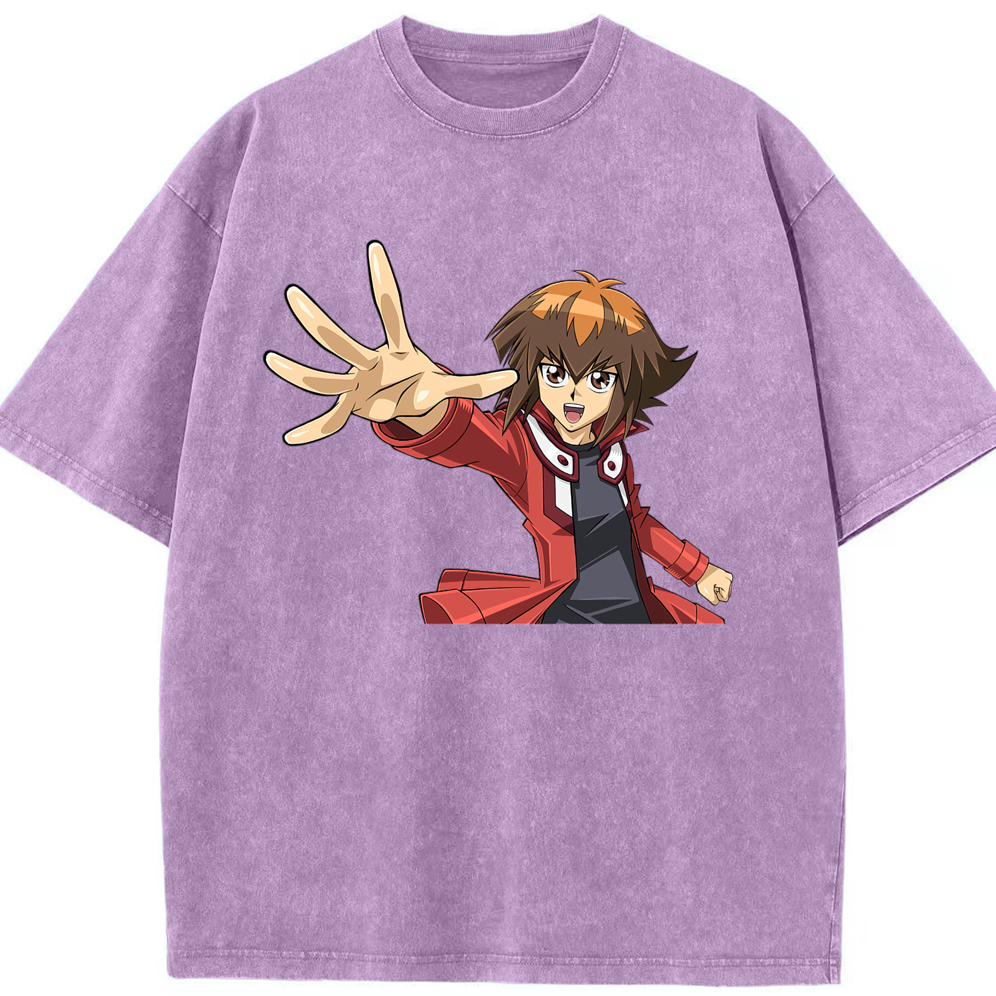 （画像用） 遊☆戯☆王 Yu-Gi-Oh! 綿100% ヴィンテージ風 半袖Tシャツ（フロントプリント）