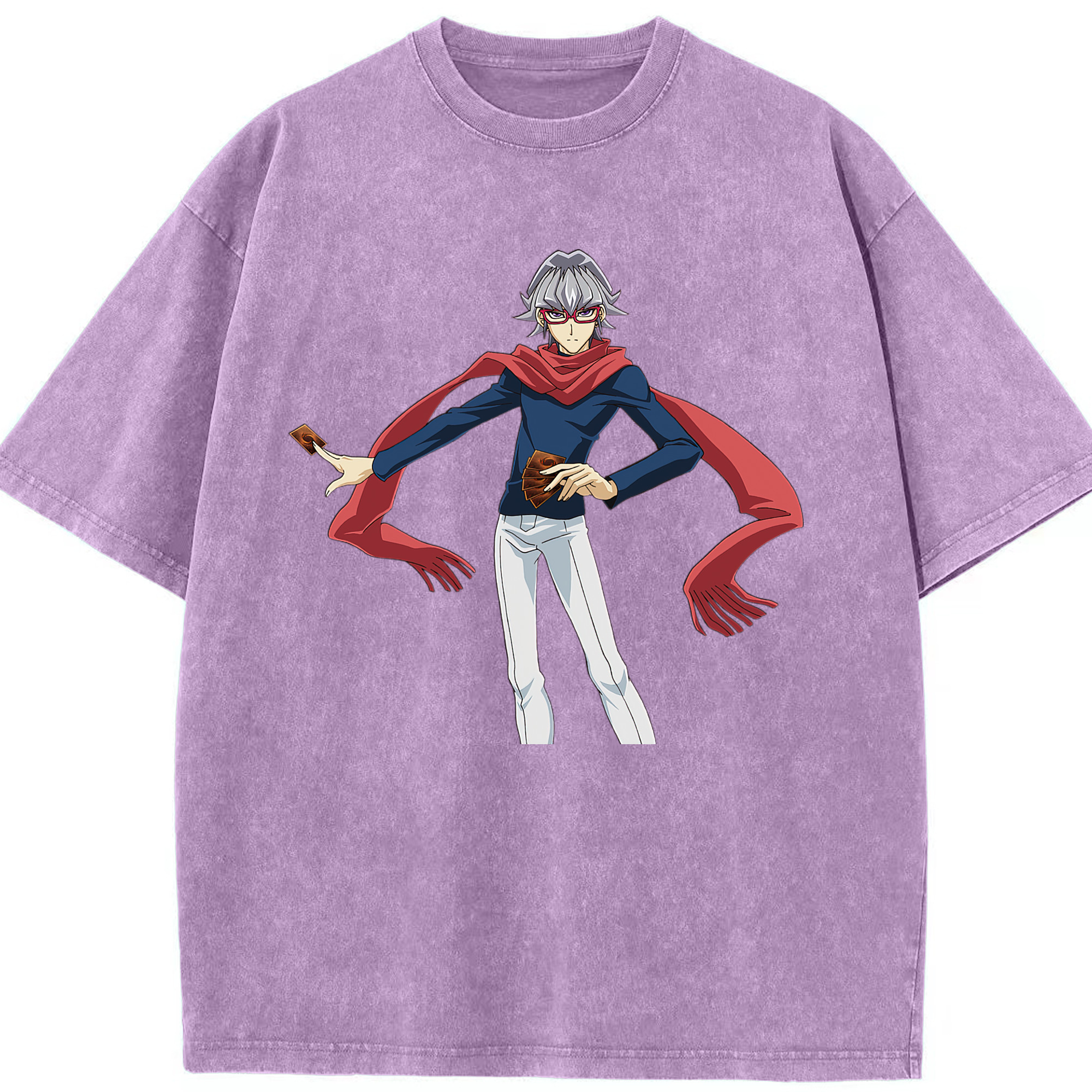 （画像用） 遊☆戯☆王 Yu-Gi-Oh! 綿100% ヴィンテージ風 半袖Tシャツ（フロントプリント）