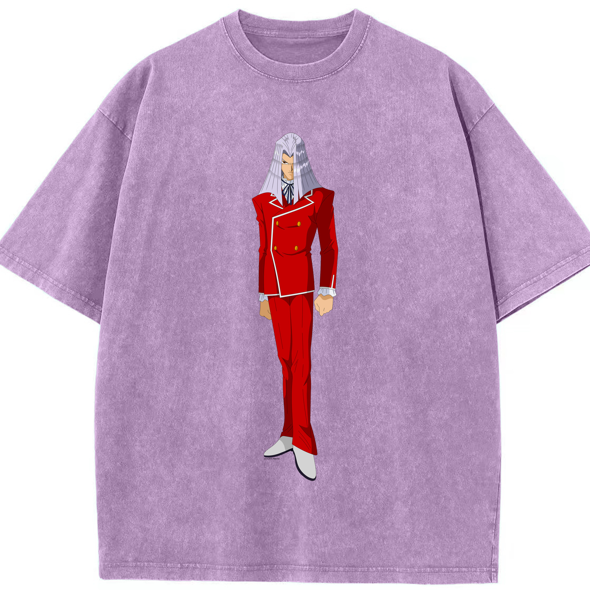 （画像用） 遊☆戯☆王 Yu-Gi-Oh! 綿100% ヴィンテージ風 半袖Tシャツ（フロントプリント）