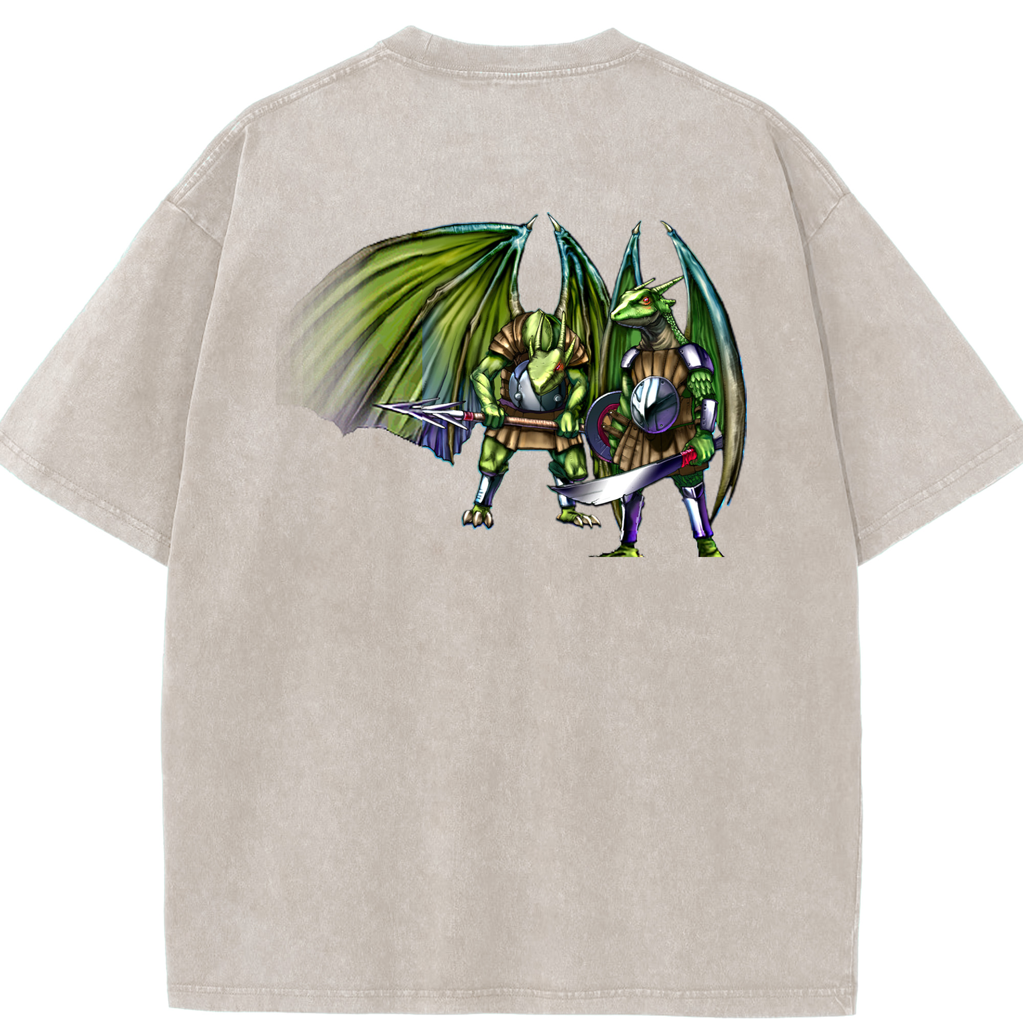 （画像用） 遊☆戯☆王 Yu-Gi-Oh! 綿100% ヴィンテージ風 半袖Tシャツ（背面プリント）