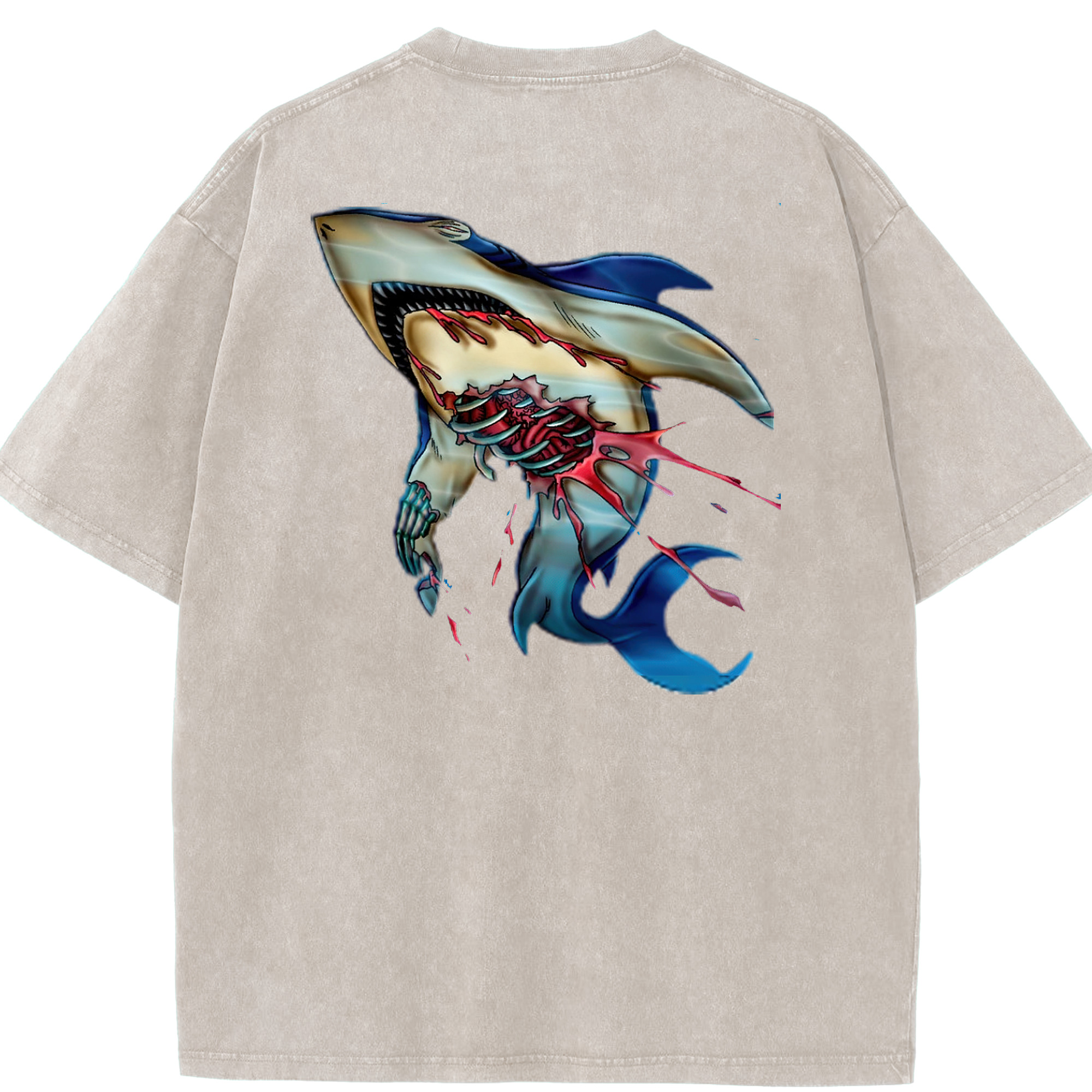 （画像用） 遊☆戯☆王 Yu-Gi-Oh! 綿100% ヴィンテージ風 半袖Tシャツ（背面プリント）