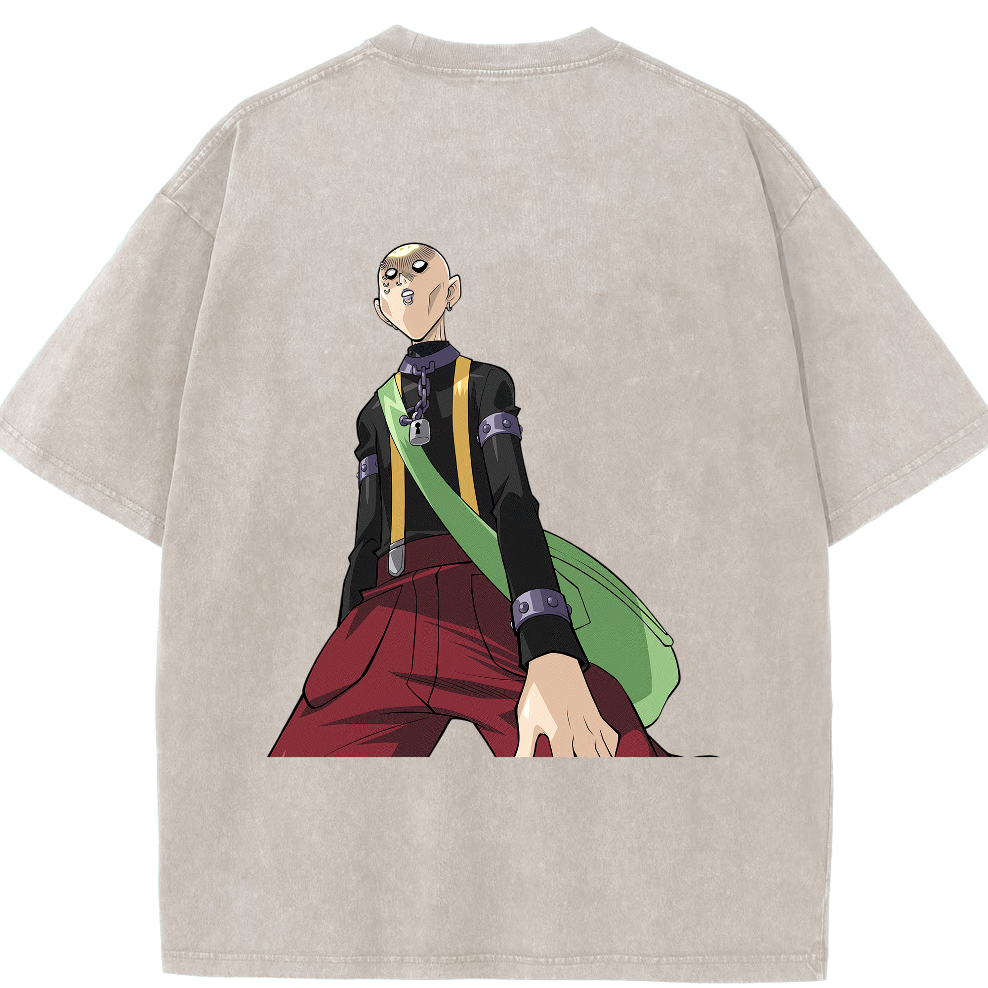 （画像用） 遊☆戯☆王 Yu-Gi-Oh! 綿100% ヴィンテージ風 半袖Tシャツ（背面プリント）