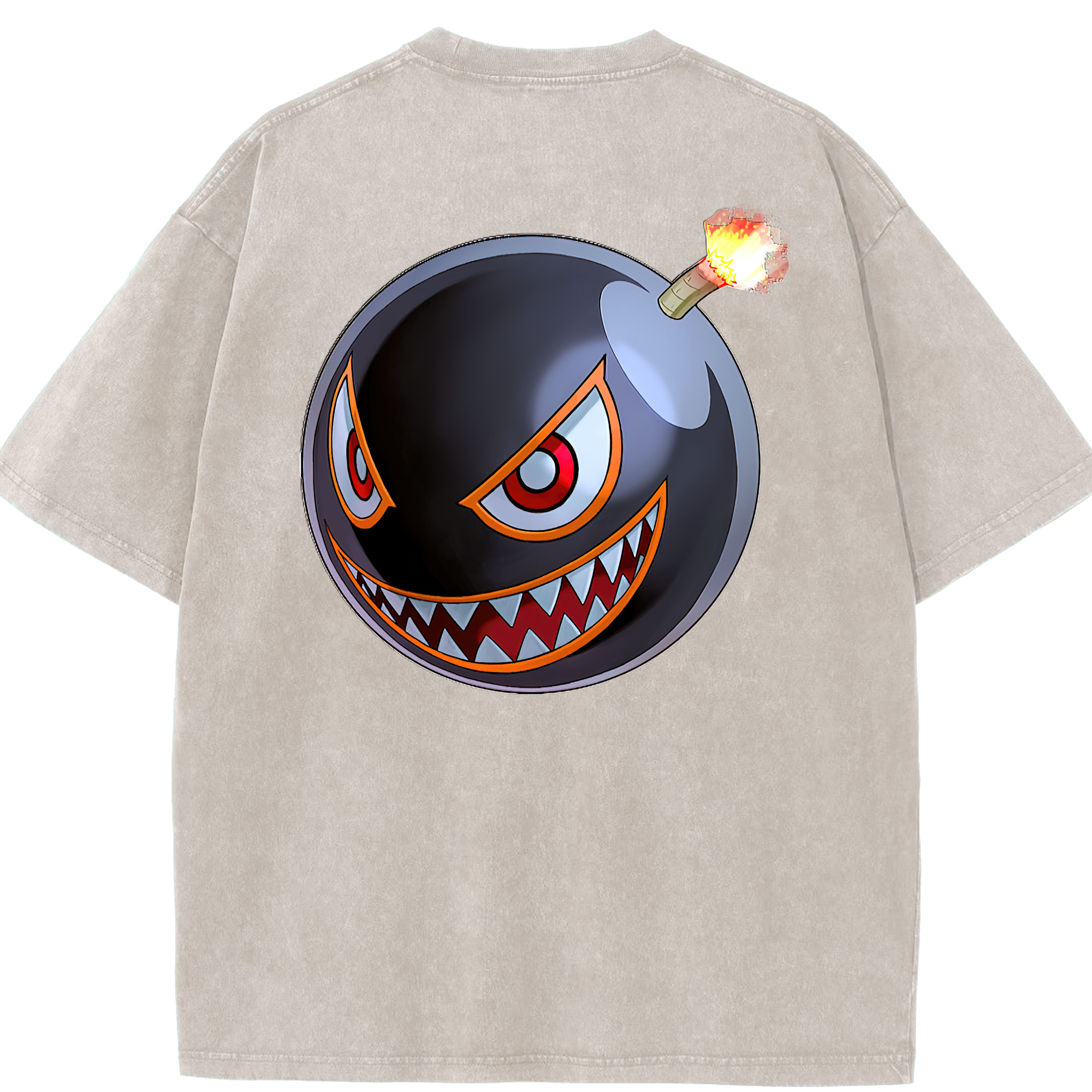 （画像用） 遊☆戯☆王 Yu-Gi-Oh! 綿100% ヴィンテージ風 半袖Tシャツ（背面プリント）