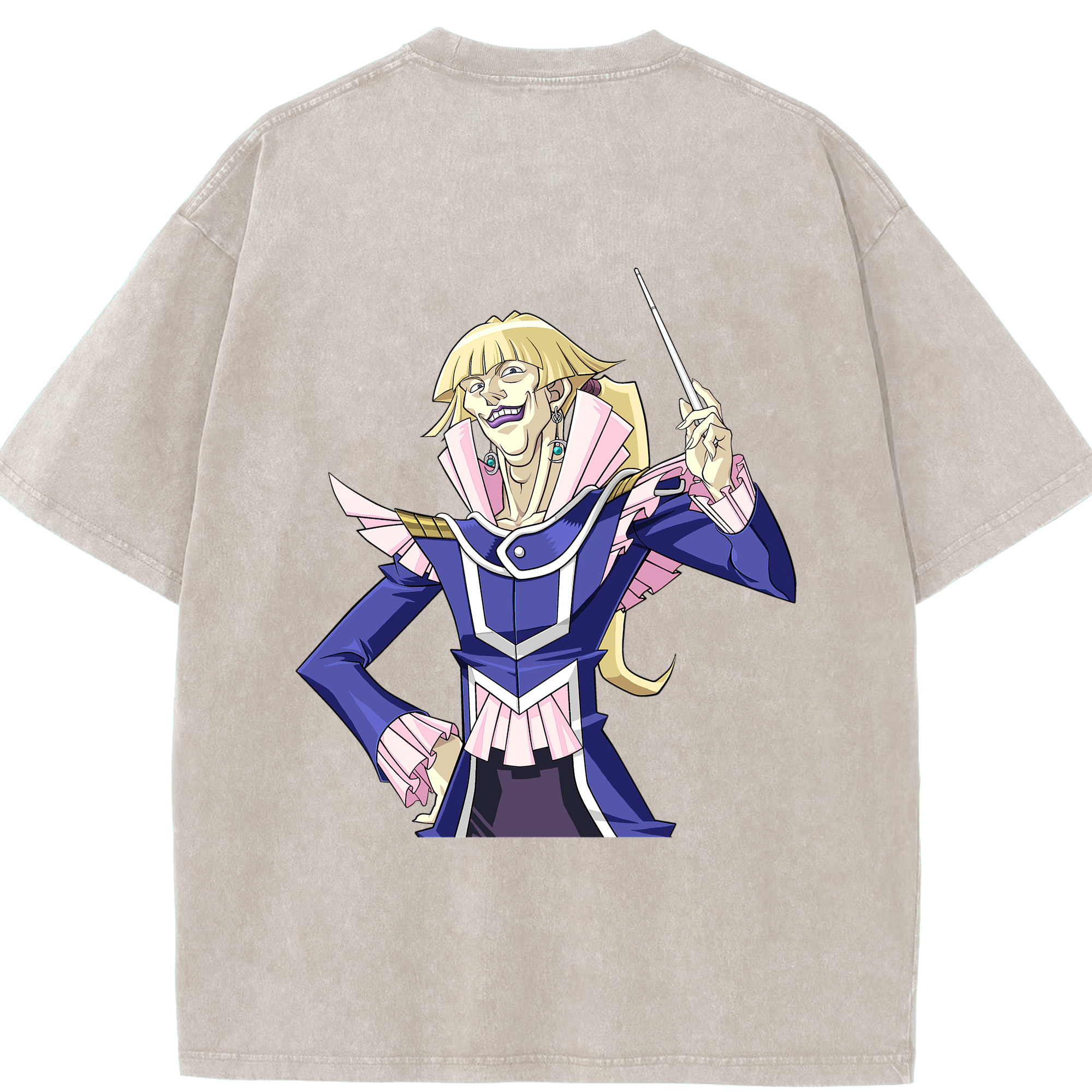 （画像用） 遊☆戯☆王 Yu-Gi-Oh! 綿100% ヴィンテージ風 半袖Tシャツ（背面プリント）