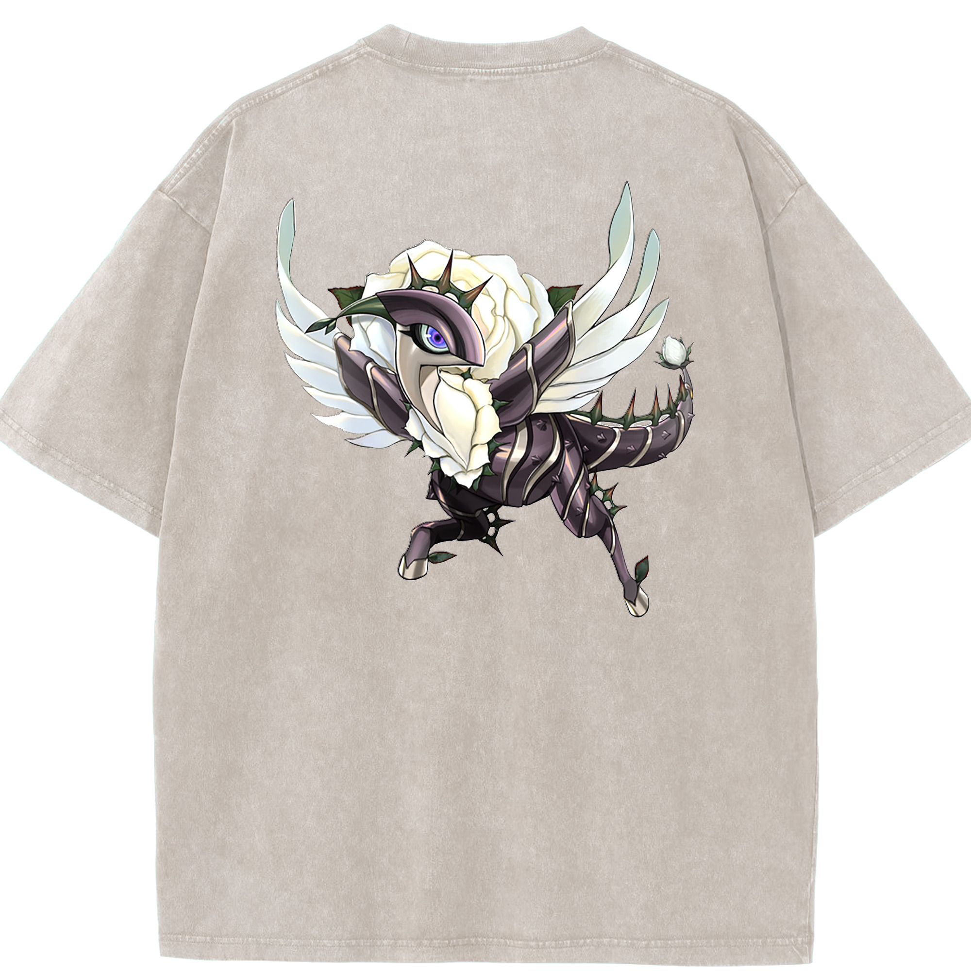 （画像用） 遊☆戯☆王 Yu-Gi-Oh! 綿100% ヴィンテージ風 半袖Tシャツ（背面プリント）