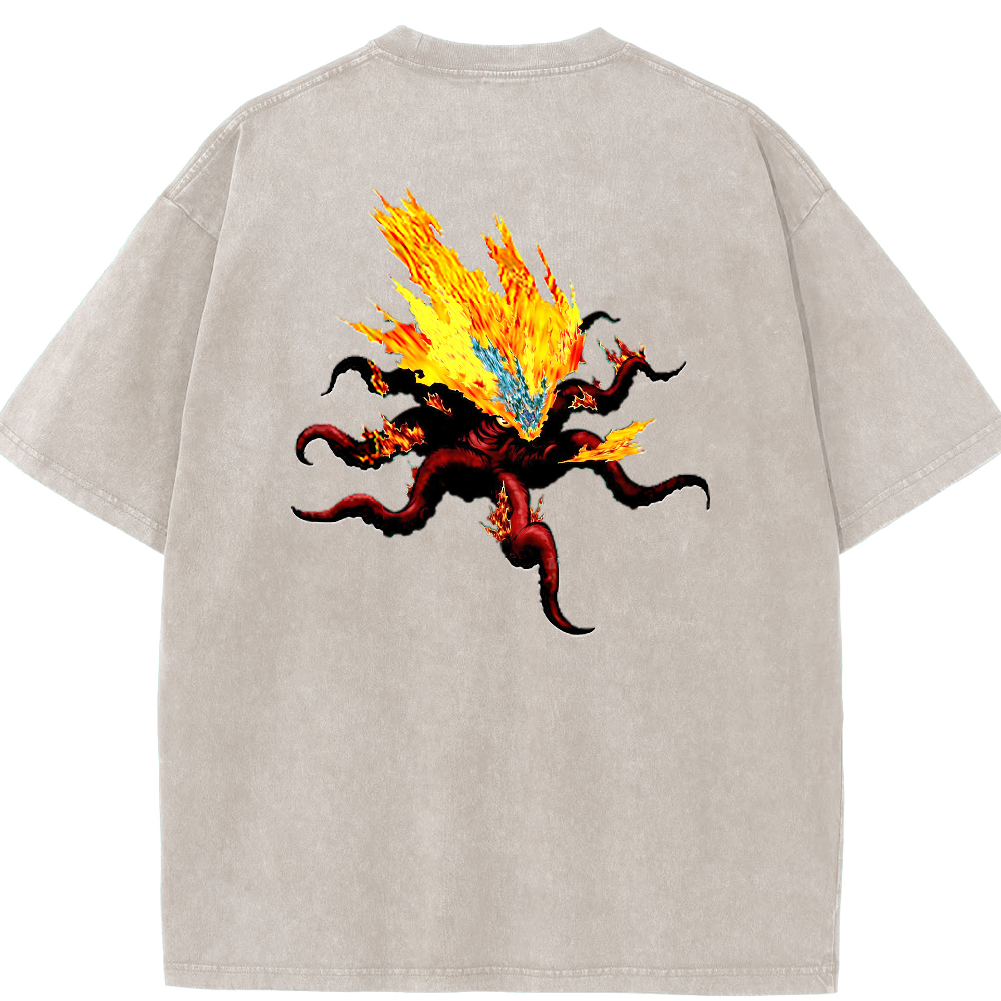 （画像用） 遊☆戯☆王 Yu-Gi-Oh! 綿100% ヴィンテージ風 半袖Tシャツ（背面プリント）