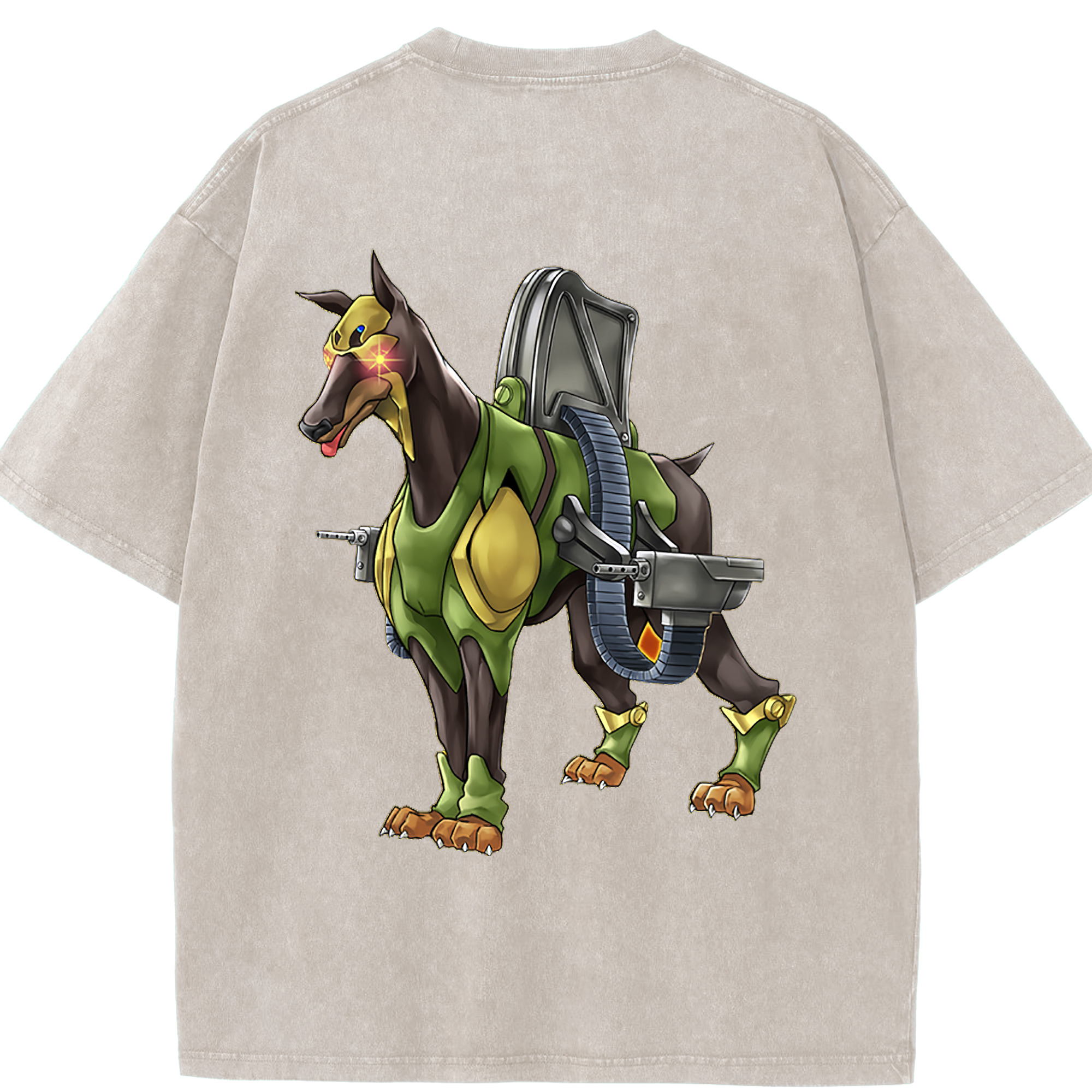 （画像用） 遊☆戯☆王 Yu-Gi-Oh! 綿100% ヴィンテージ風 半袖Tシャツ（背面プリント）