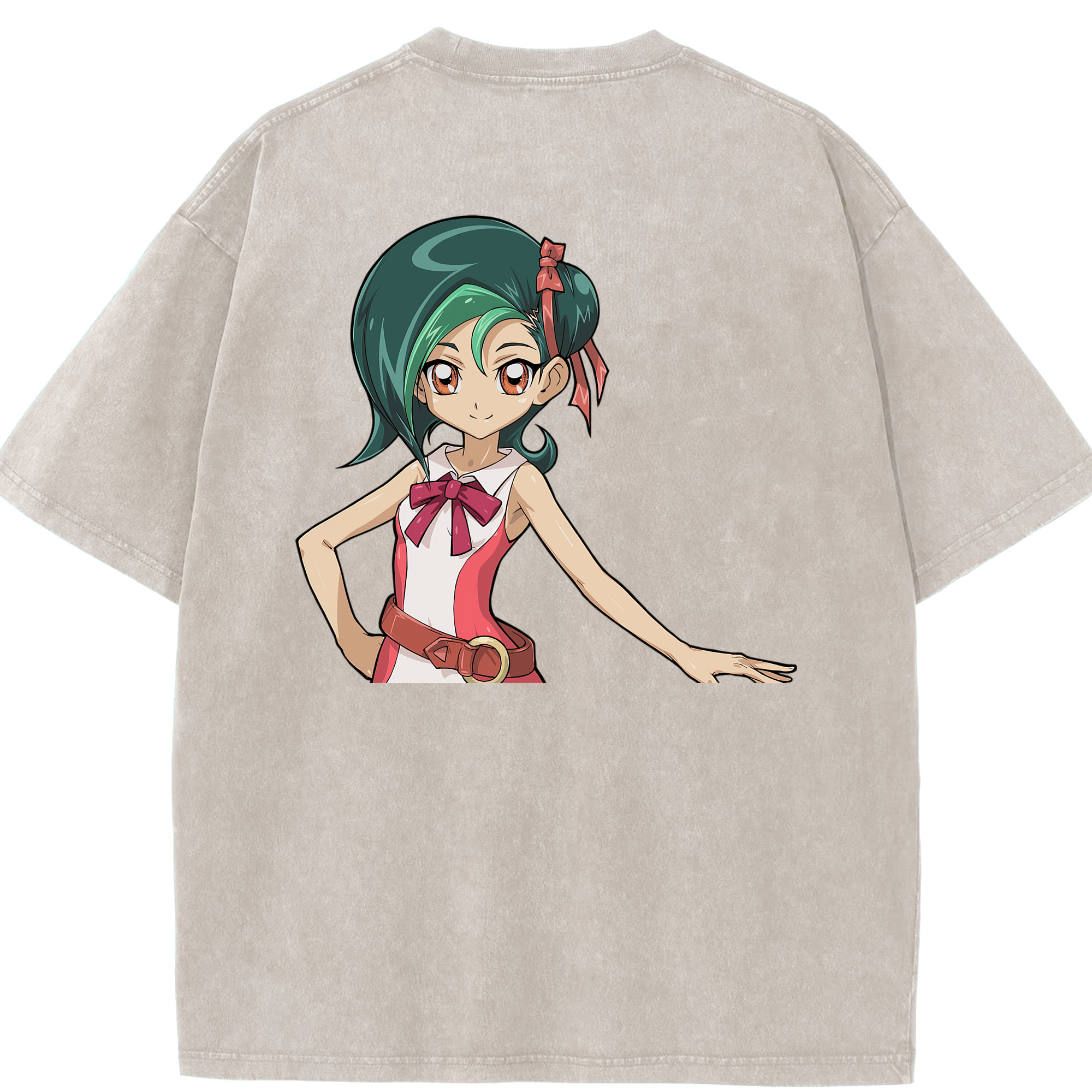 （画像用） 遊☆戯☆王 Yu-Gi-Oh! 綿100% ヴィンテージ風 半袖Tシャツ（背面プリント）