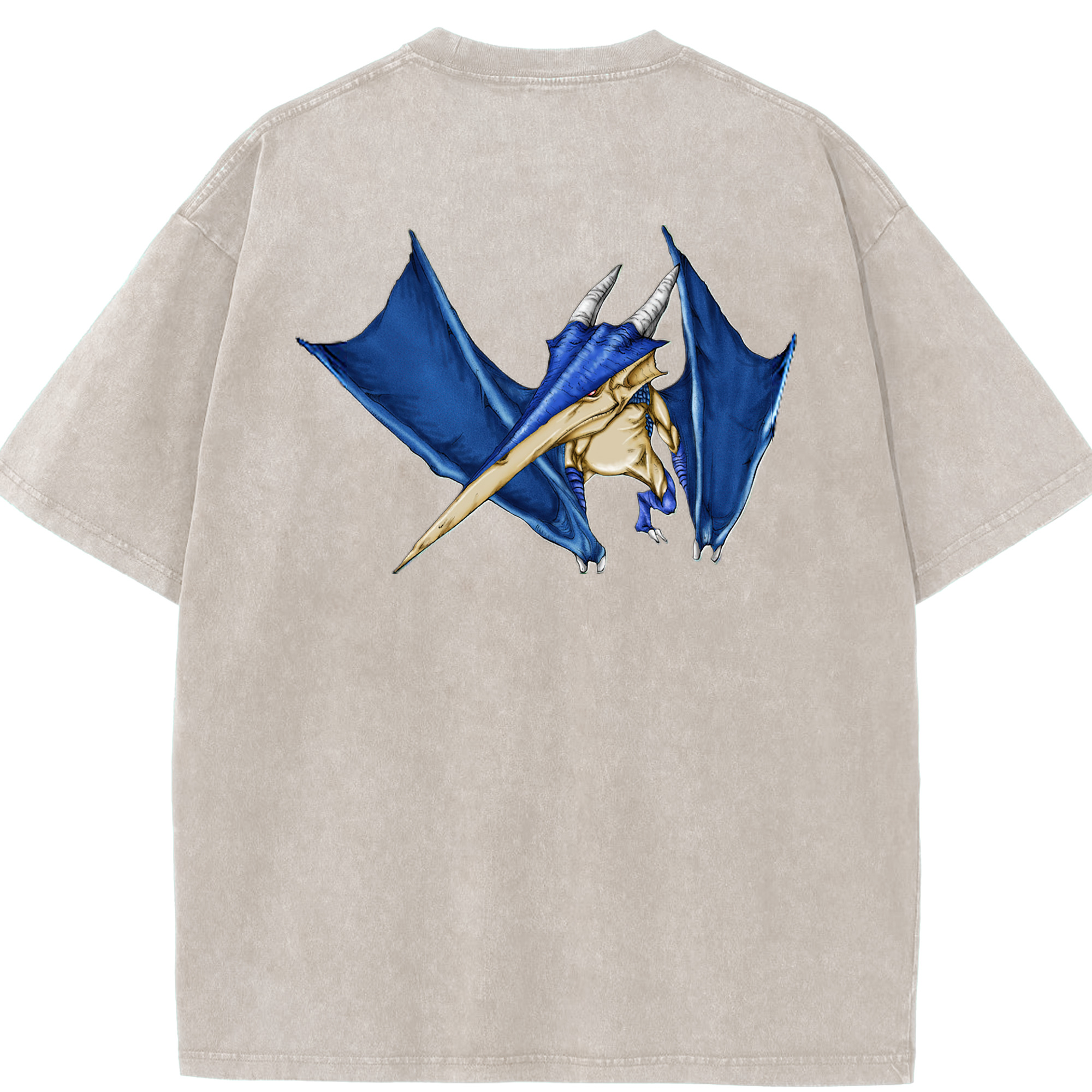 （画像用） 遊☆戯☆王 Yu-Gi-Oh! 綿100% ヴィンテージ風 半袖Tシャツ（背面プリント）