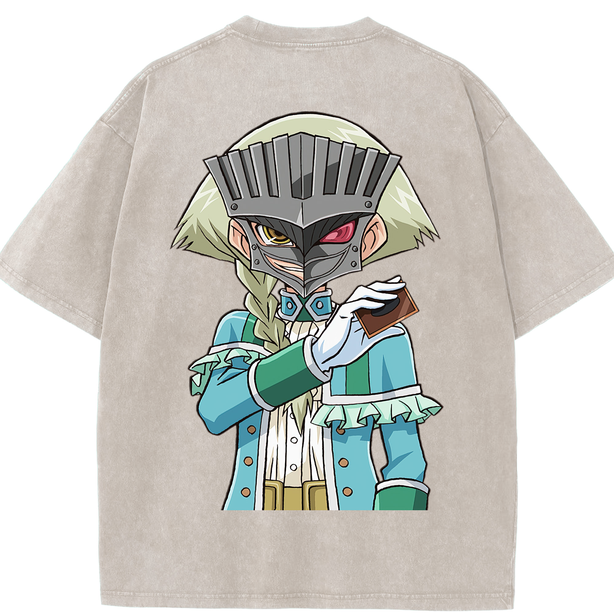 （画像用） 遊☆戯☆王 Yu-Gi-Oh! 綿100% ヴィンテージ風 半袖Tシャツ（背面プリント）