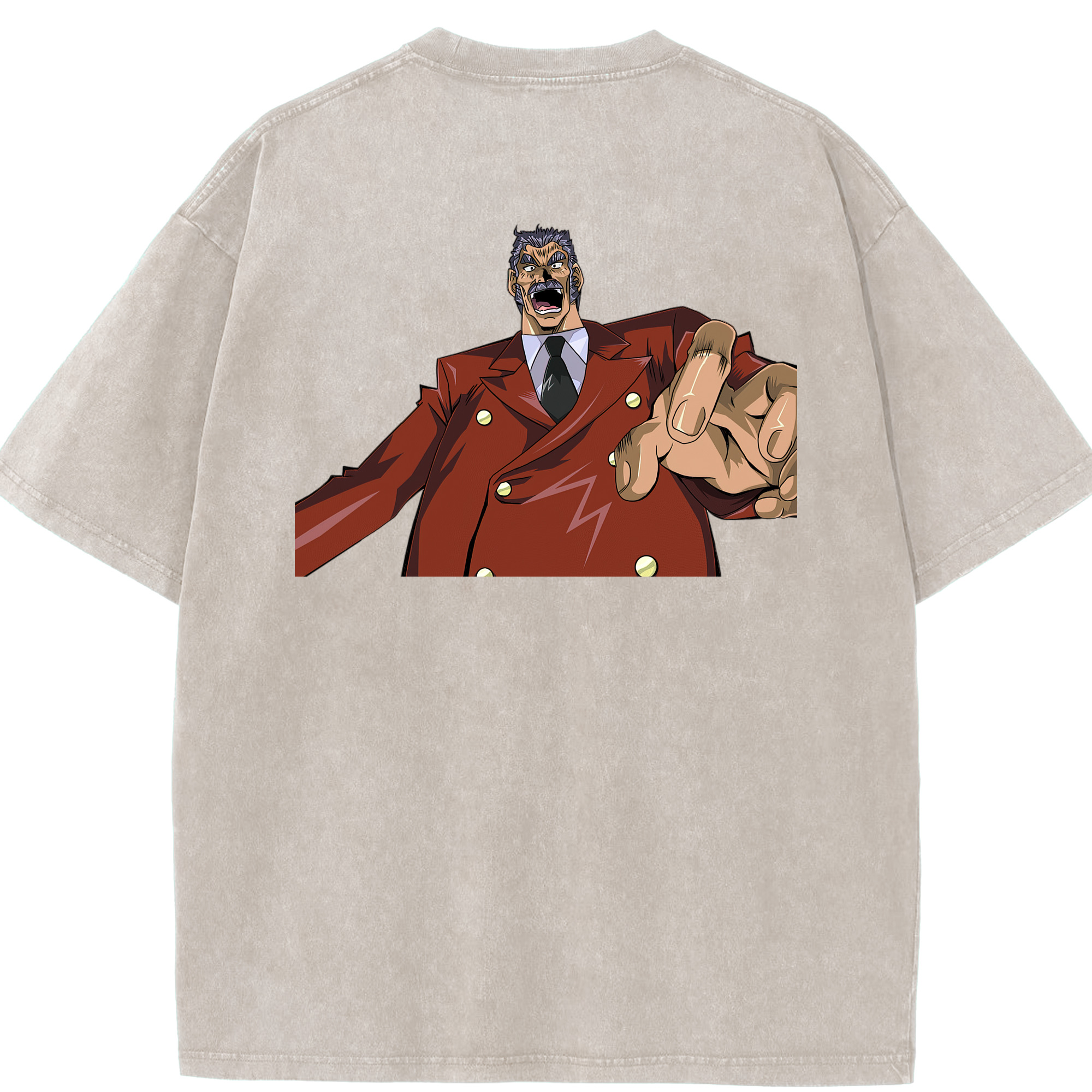 （画像用） 遊☆戯☆王 Yu-Gi-Oh! 綿100% ヴィンテージ風 半袖Tシャツ（背面プリント）