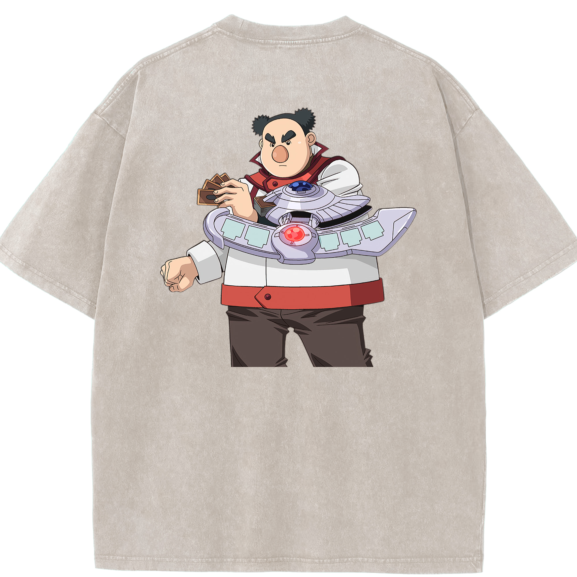 （画像用） 遊☆戯☆王 Yu-Gi-Oh! 綿100% ヴィンテージ風 半袖Tシャツ（背面プリント）