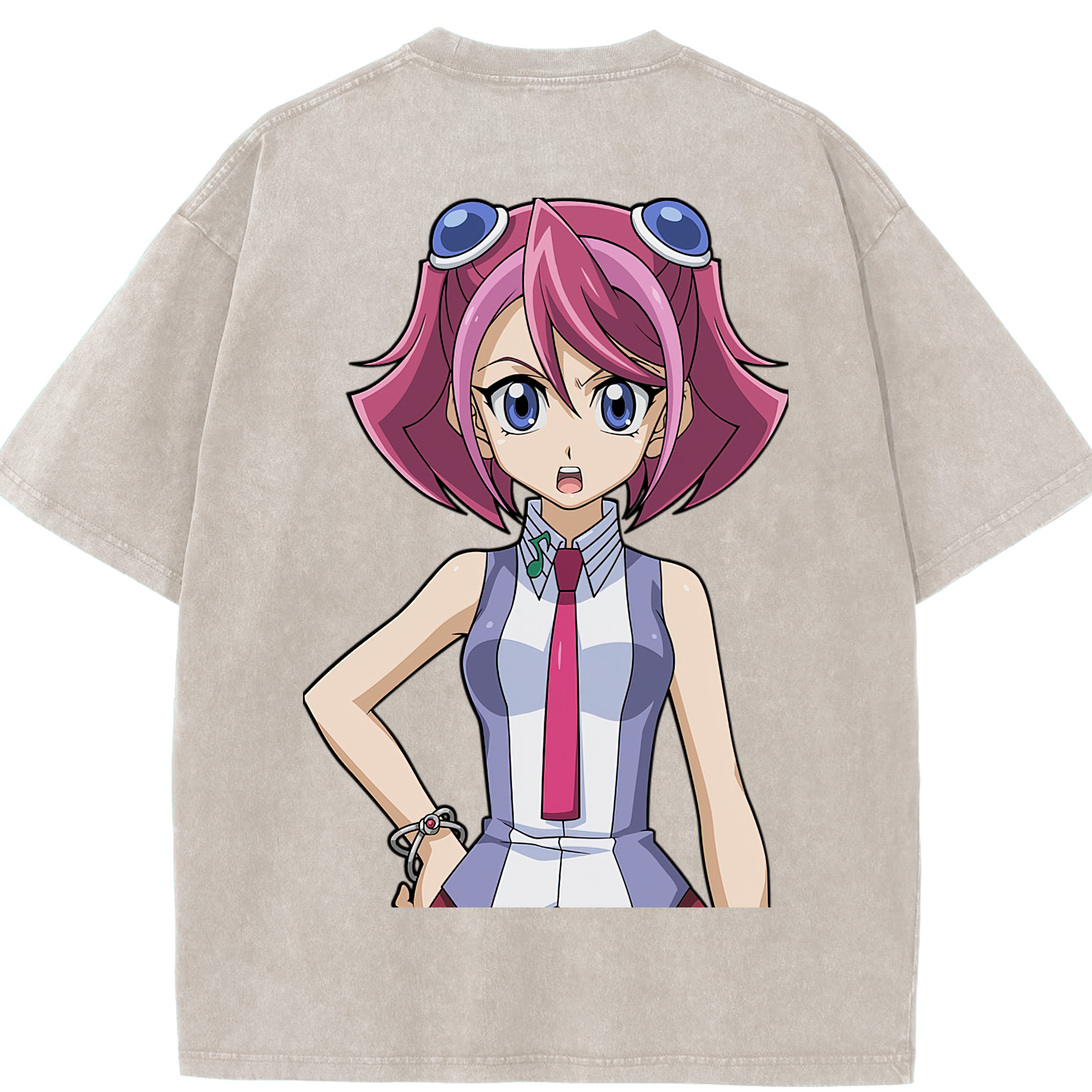 （画像用） 遊☆戯☆王 Yu-Gi-Oh! 綿100% ヴィンテージ風 半袖Tシャツ（背面プリント）
