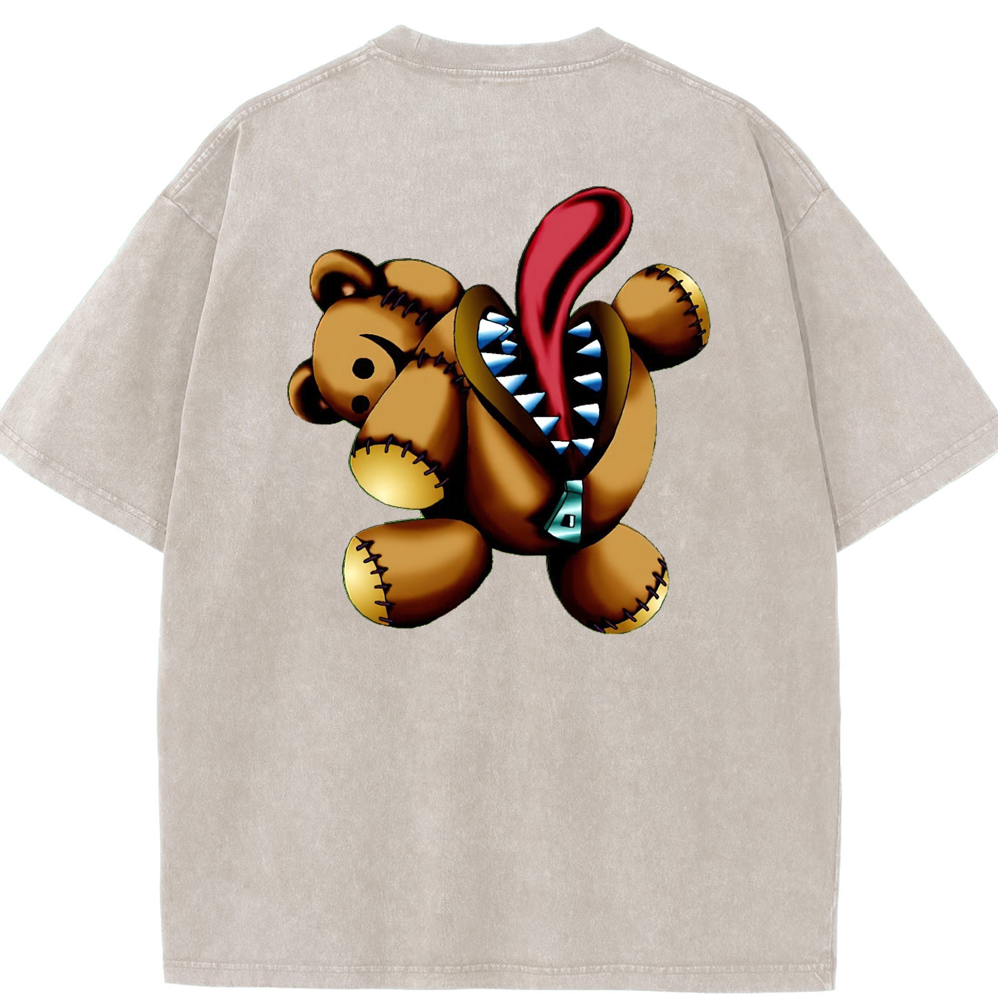 （画像用） 遊☆戯☆王 Yu-Gi-Oh! 綿100% ヴィンテージ風 半袖Tシャツ（背面プリント）