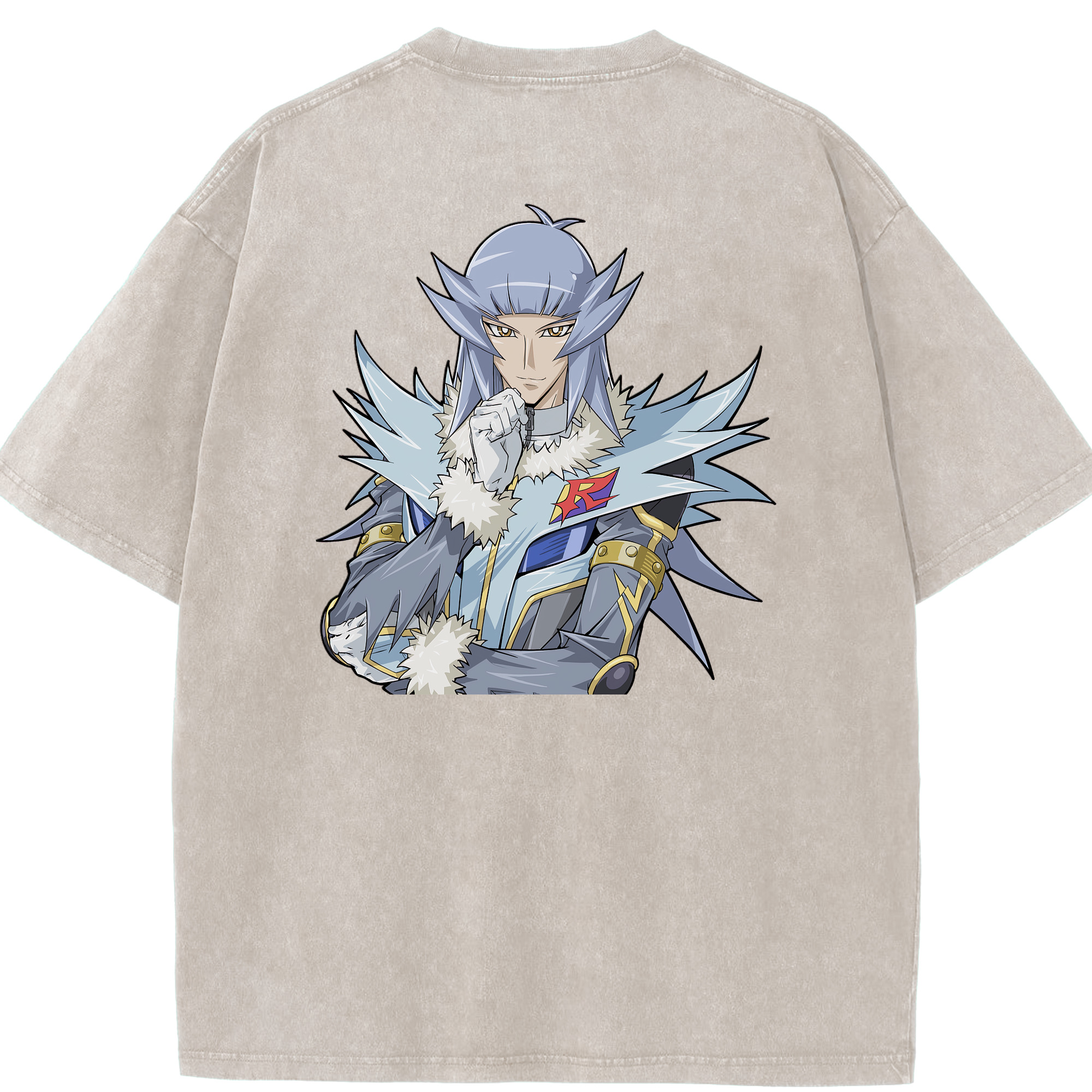 （画像用） 遊☆戯☆王 Yu-Gi-Oh! 綿100% ヴィンテージ風 半袖Tシャツ（背面プリント）