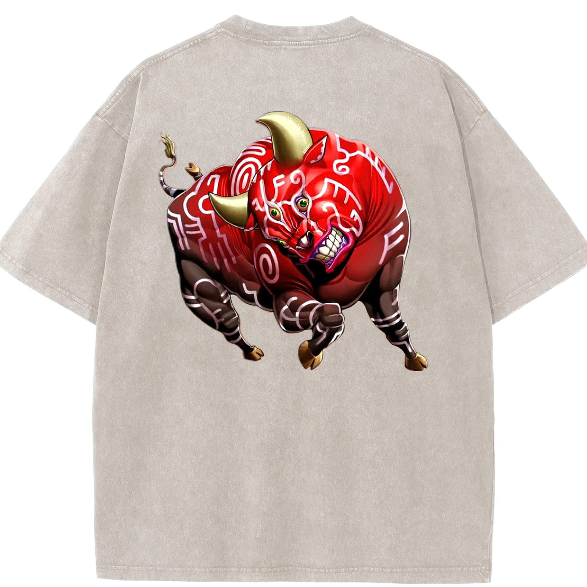 （画像用） 遊☆戯☆王 Yu-Gi-Oh! 綿100% ヴィンテージ風 半袖Tシャツ（背面プリント）