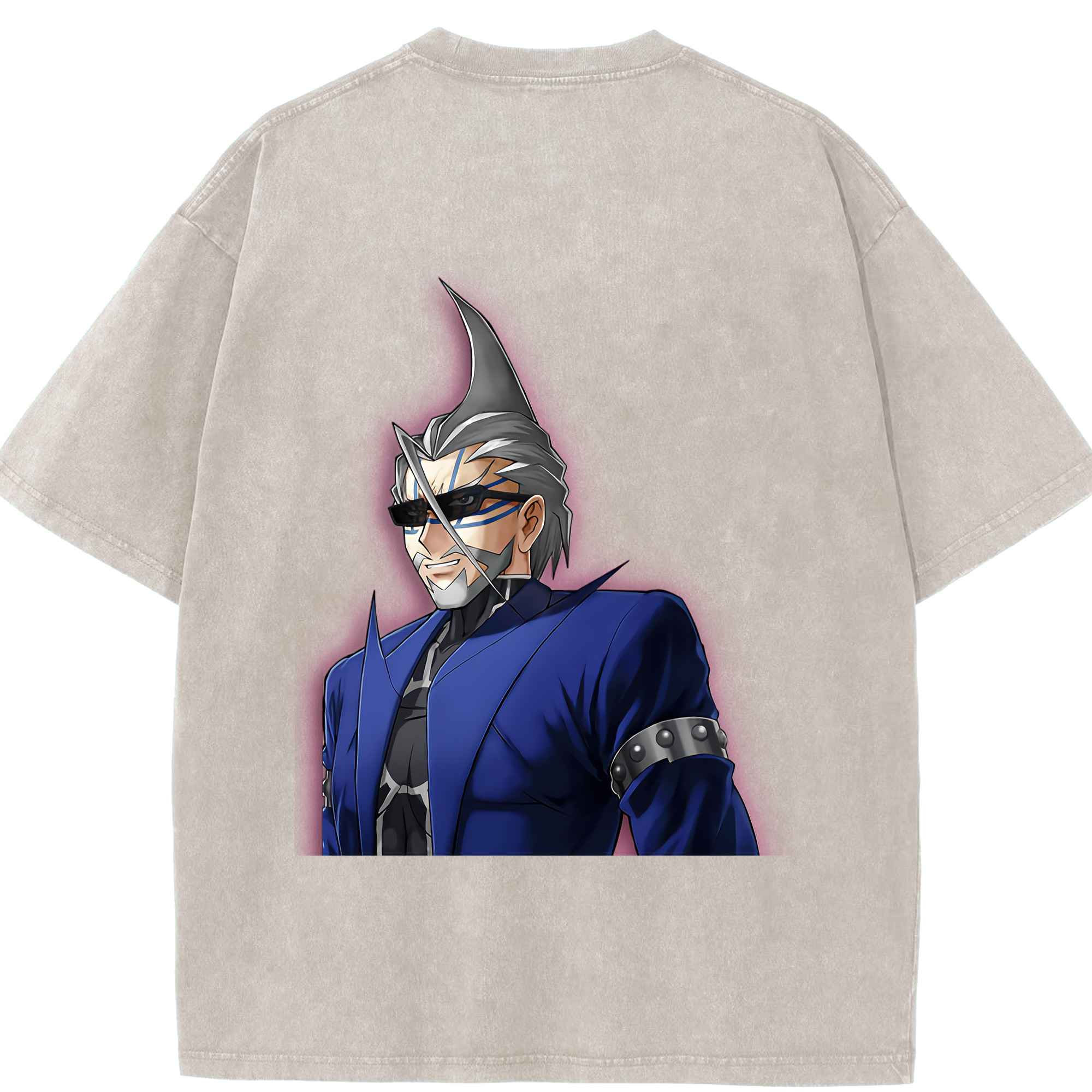 （画像用） 遊☆戯☆王 Yu-Gi-Oh! 綿100% ヴィンテージ風 半袖Tシャツ（背面プリント）