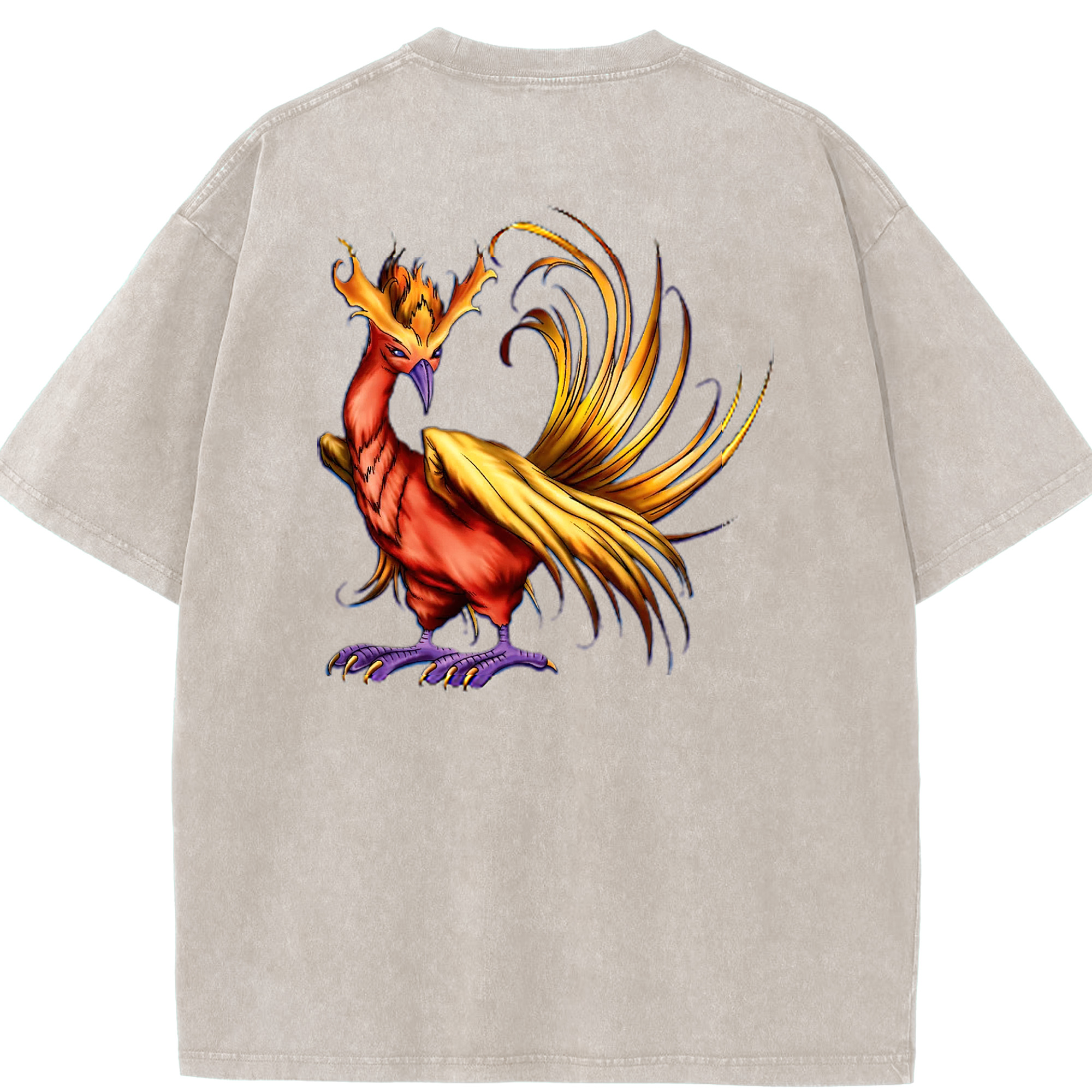 （画像用） 遊☆戯☆王 Yu-Gi-Oh! 綿100% ヴィンテージ風 半袖Tシャツ（背面プリント）