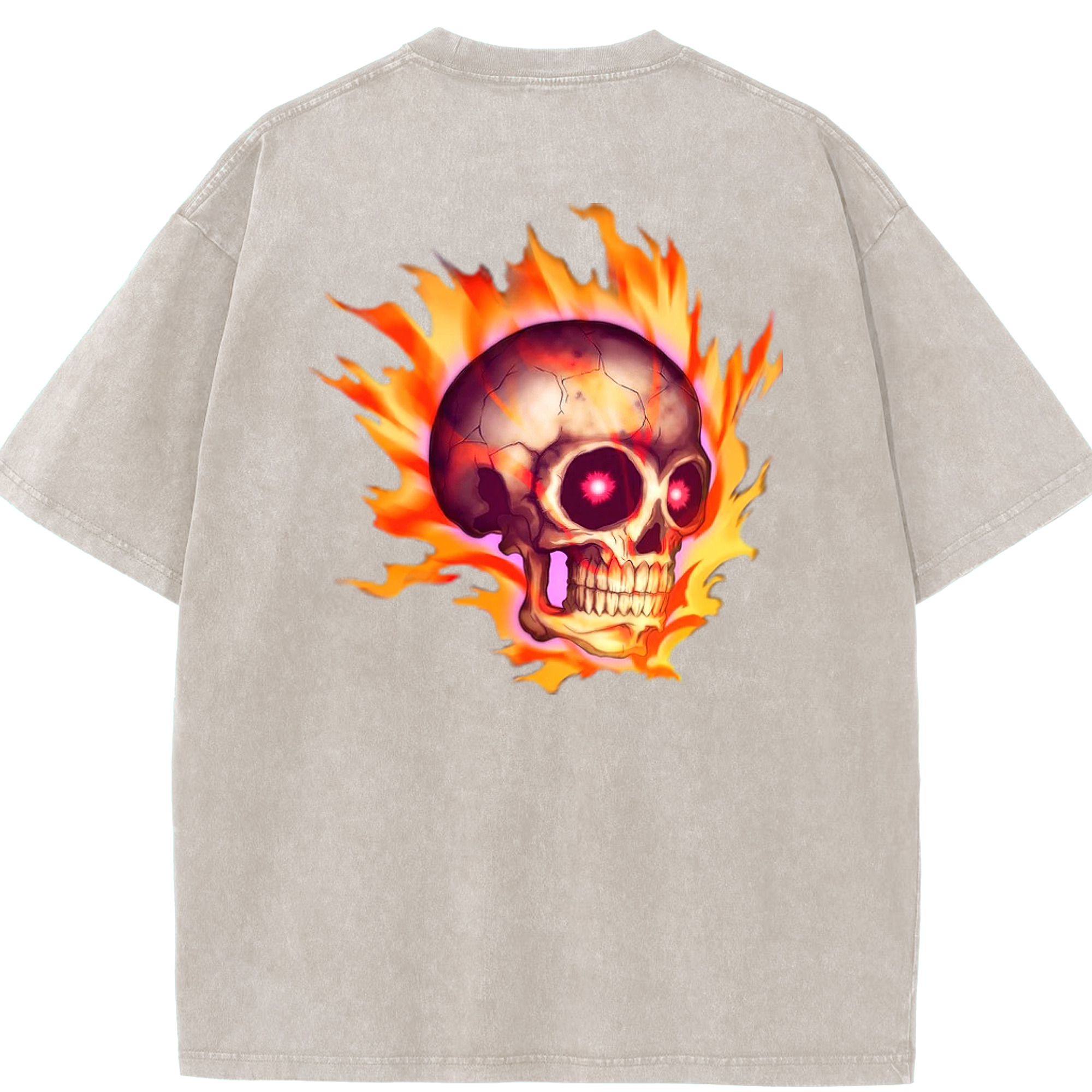 （画像用） 遊☆戯☆王 Yu-Gi-Oh! 綿100% ヴィンテージ風 半袖Tシャツ（背面プリント）