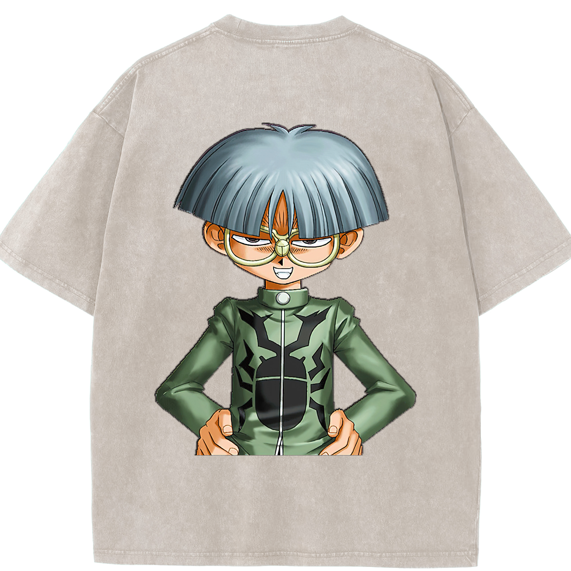 （画像用） 遊☆戯☆王 Yu-Gi-Oh! 綿100% ヴィンテージ風 半袖Tシャツ（背面プリント）