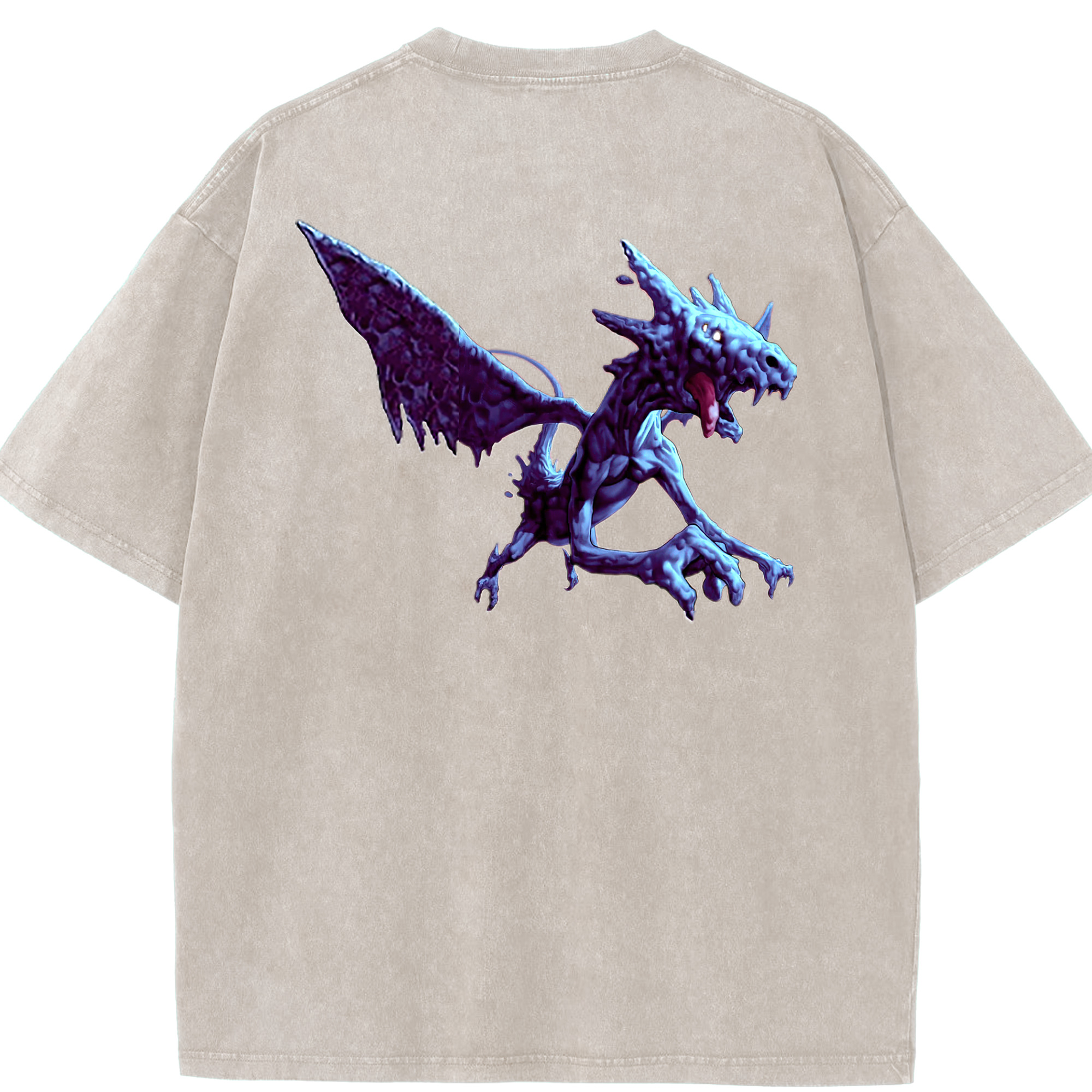 （画像用） 遊☆戯☆王 Yu-Gi-Oh! 綿100% ヴィンテージ風 半袖Tシャツ（背面プリント）