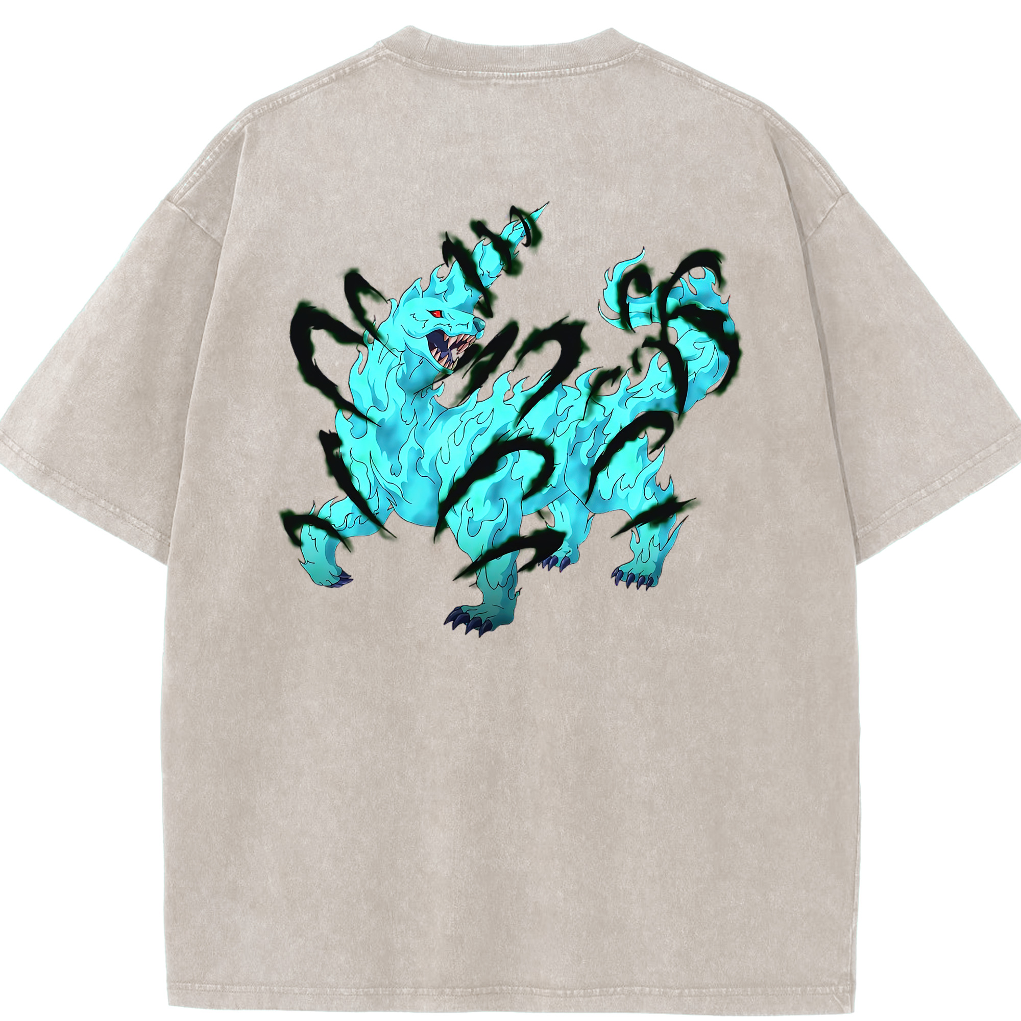 （画像用） 遊☆戯☆王 Yu-Gi-Oh! 綿100% ヴィンテージ風 半袖Tシャツ（背面プリント）