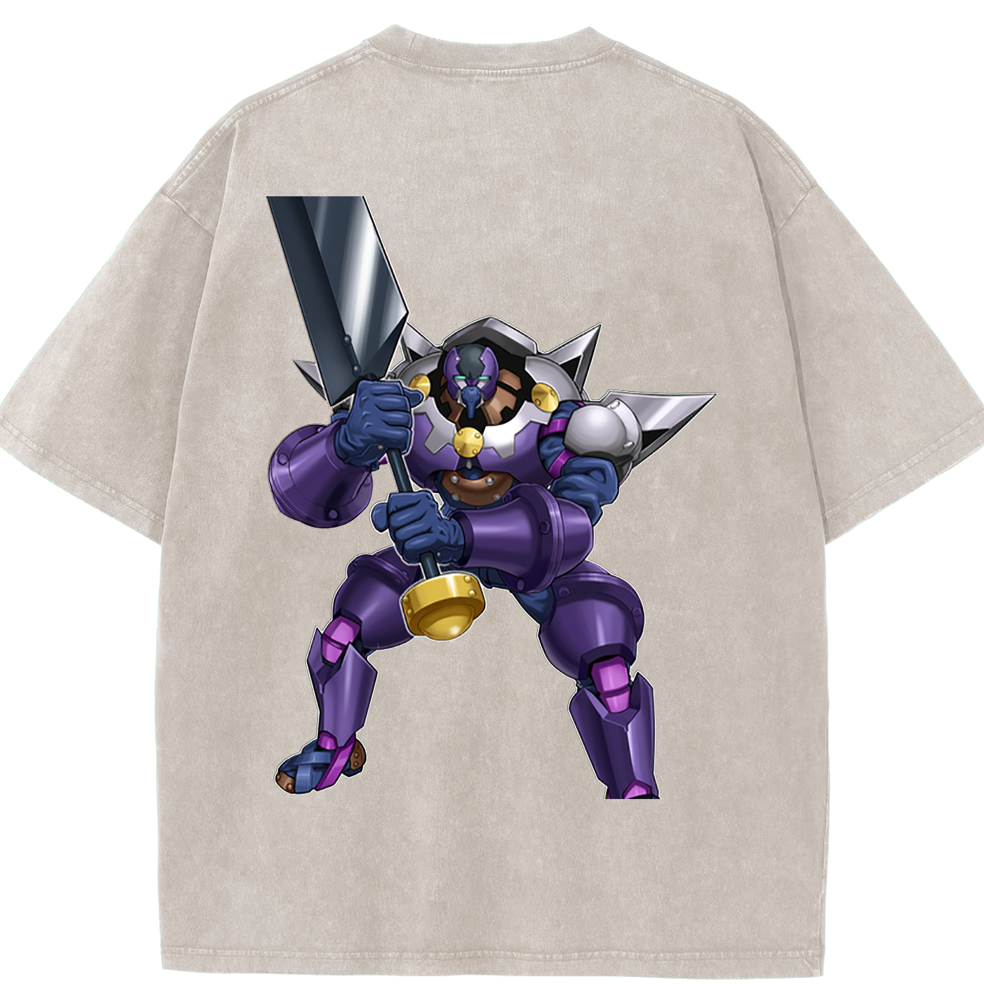 （画像用） 遊☆戯☆王 Yu-Gi-Oh! 綿100% ヴィンテージ風 半袖Tシャツ（背面プリント）