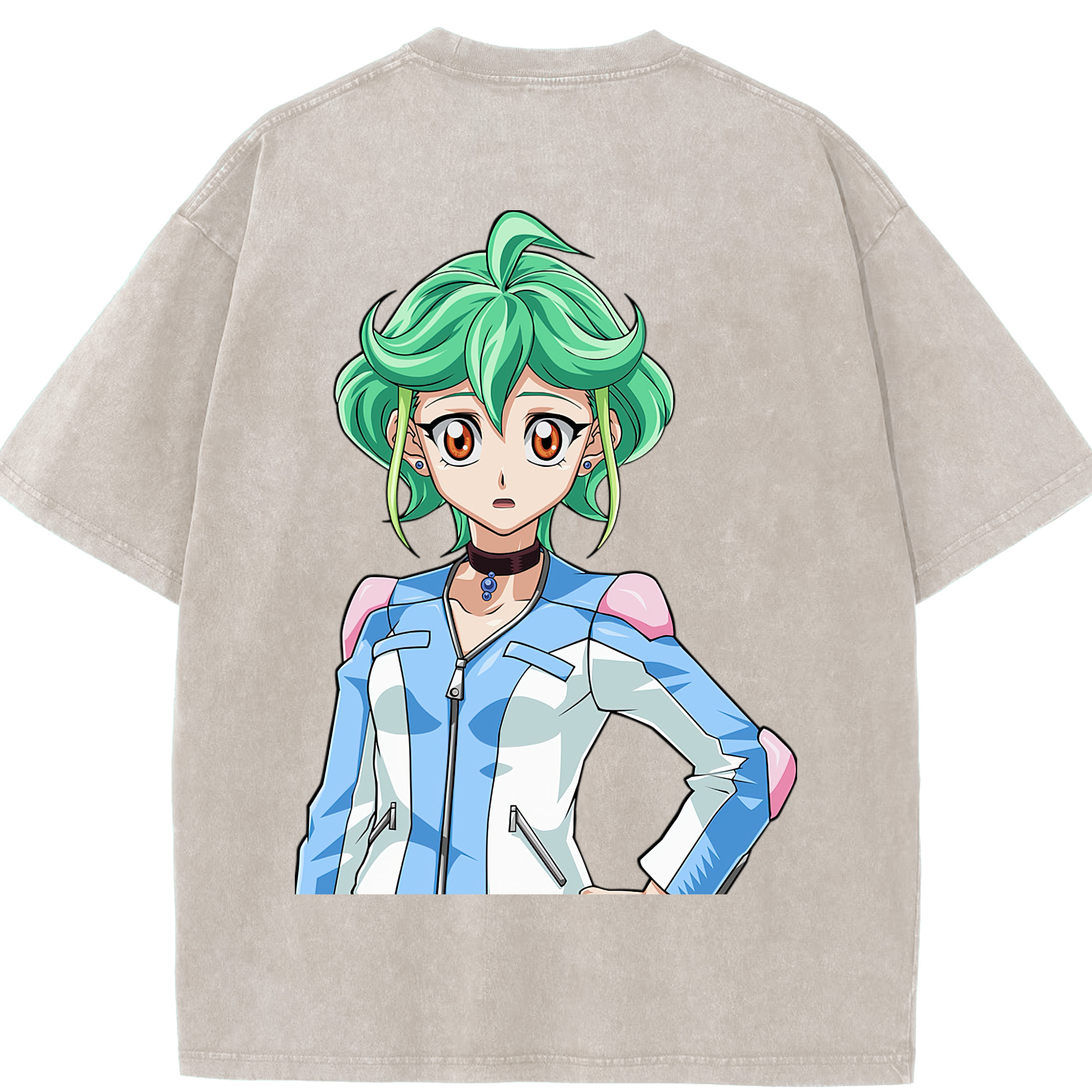 （画像用） 遊☆戯☆王 Yu-Gi-Oh! 綿100% ヴィンテージ風 半袖Tシャツ（背面プリント）
